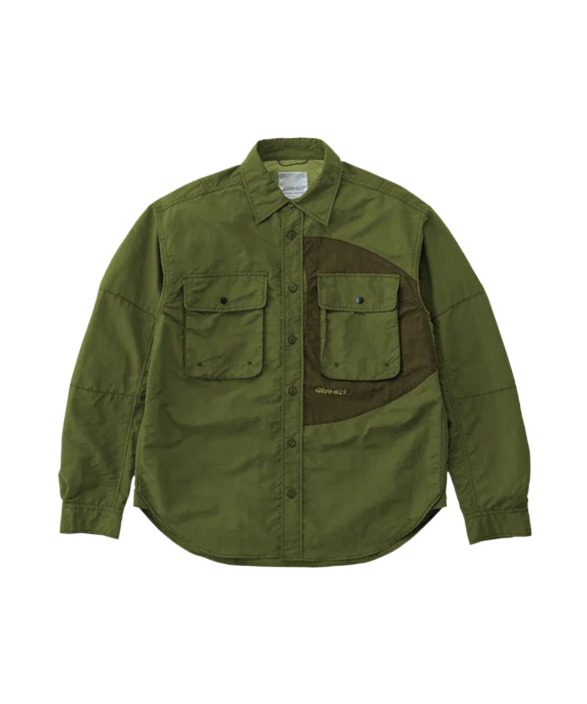 Nylon Brentwood Shirt - Olive