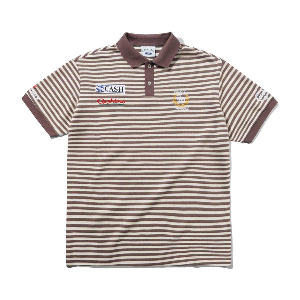 Nada Polo - Brown Stripe