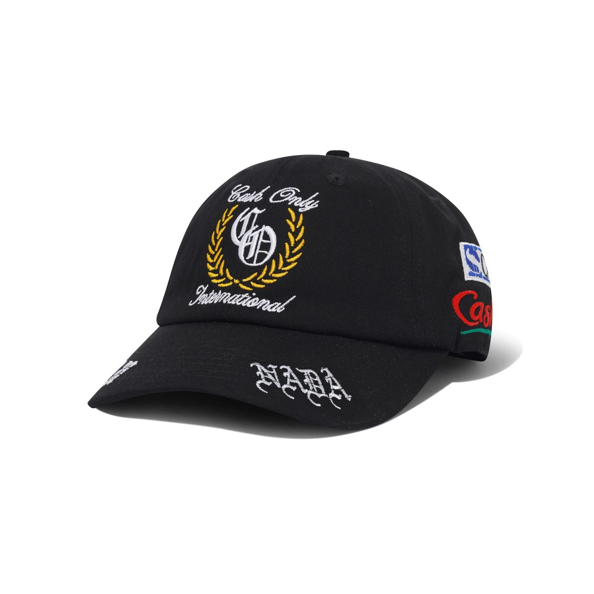 Casquette Nada à 6 pans – Noir