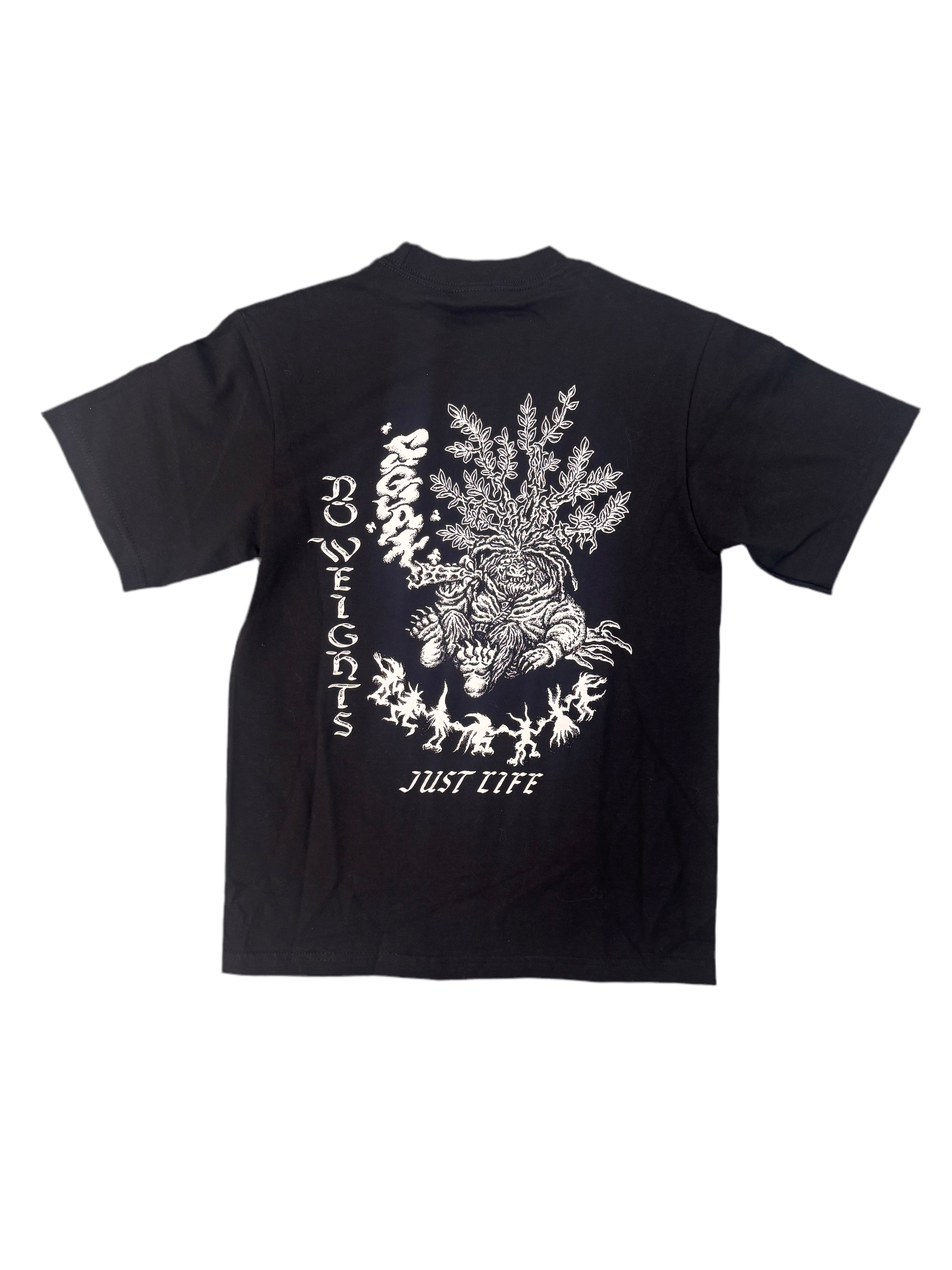 Squat x No weights Tee - Black