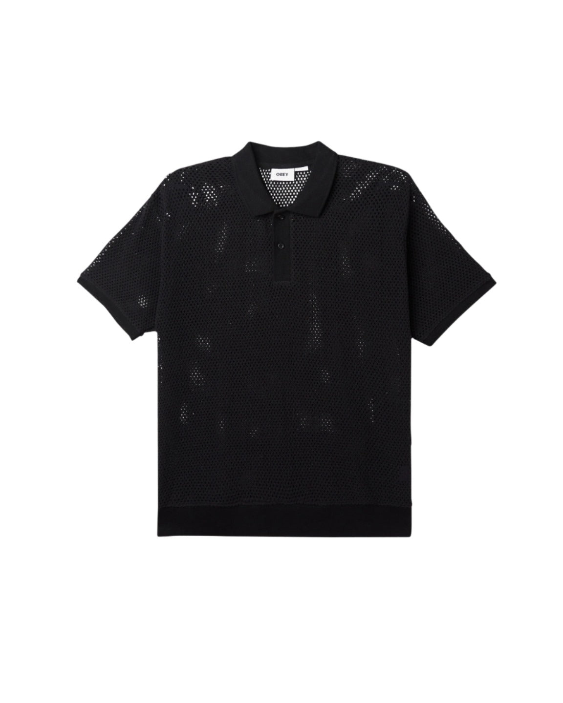 Duke Mesh Polo - Black