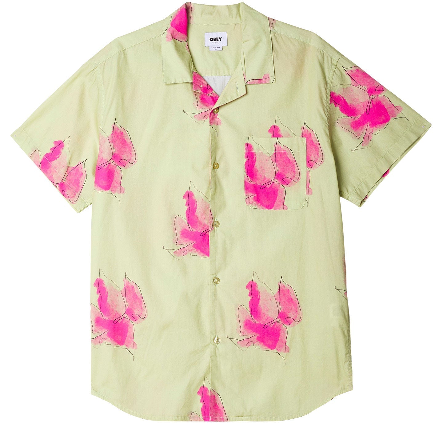 Bells Woven Shirt - Celery Juice