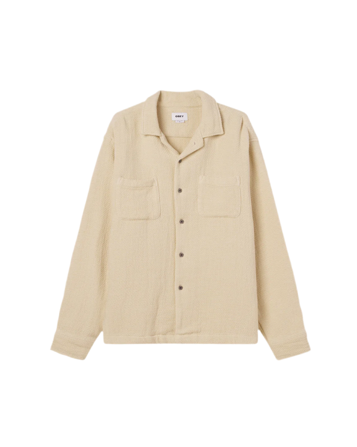 Chemise tissée Tobin - Gris Whitecap