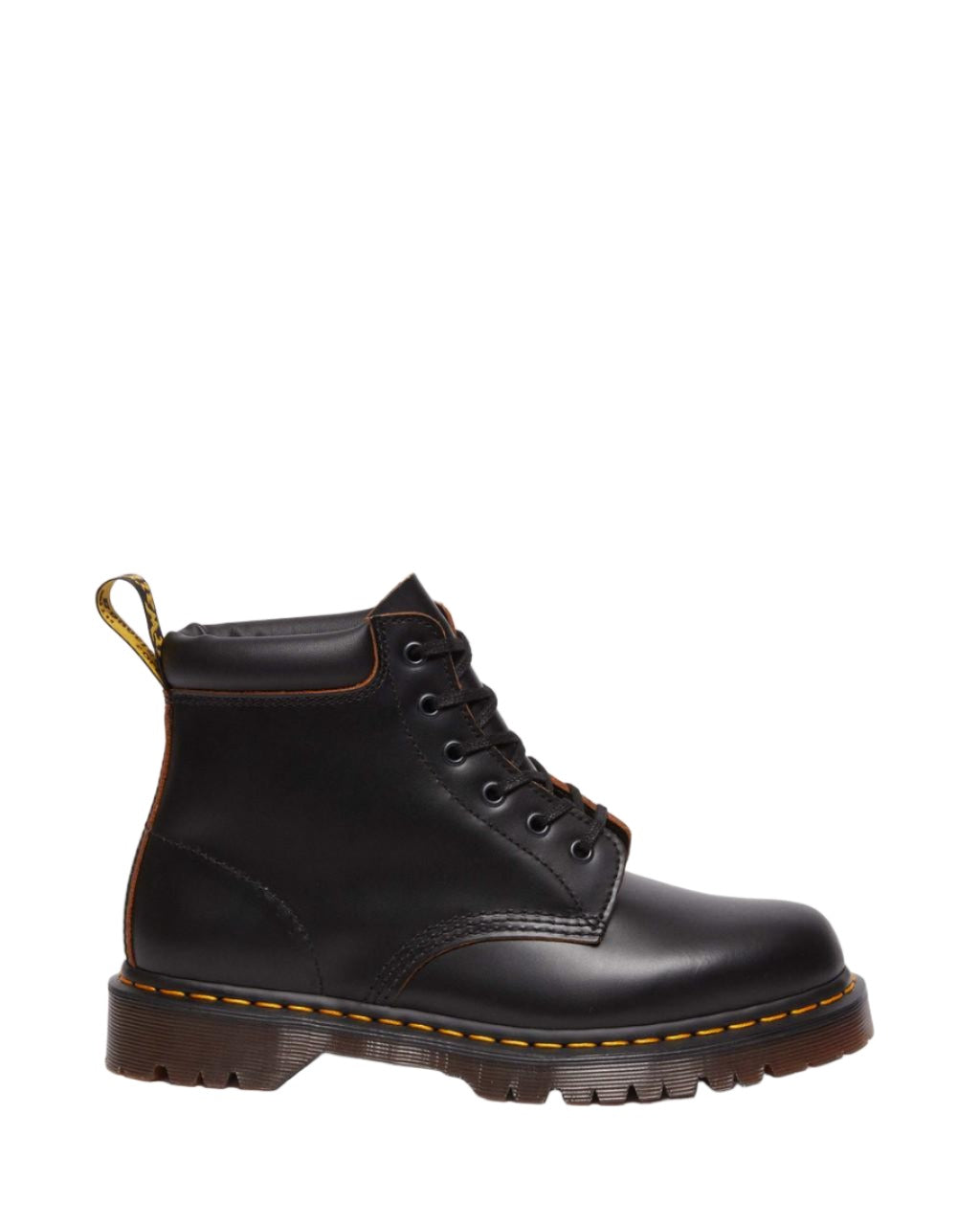 Dr martens 146 kolbert black leather snowgrip flat ankle boots on sale