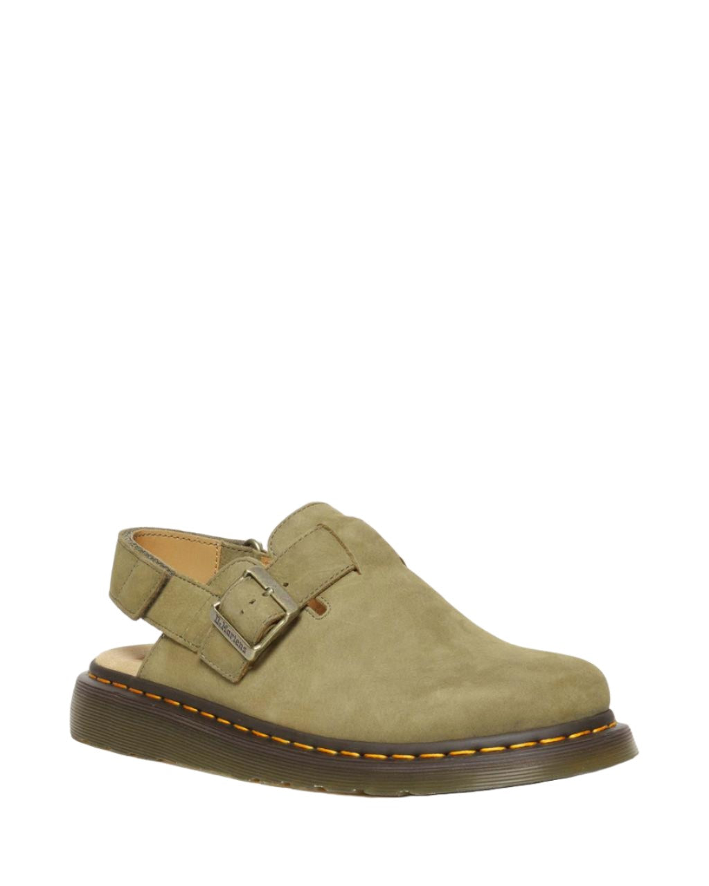 Mules à bride arrière Jorge II - Nubuck olive sourd