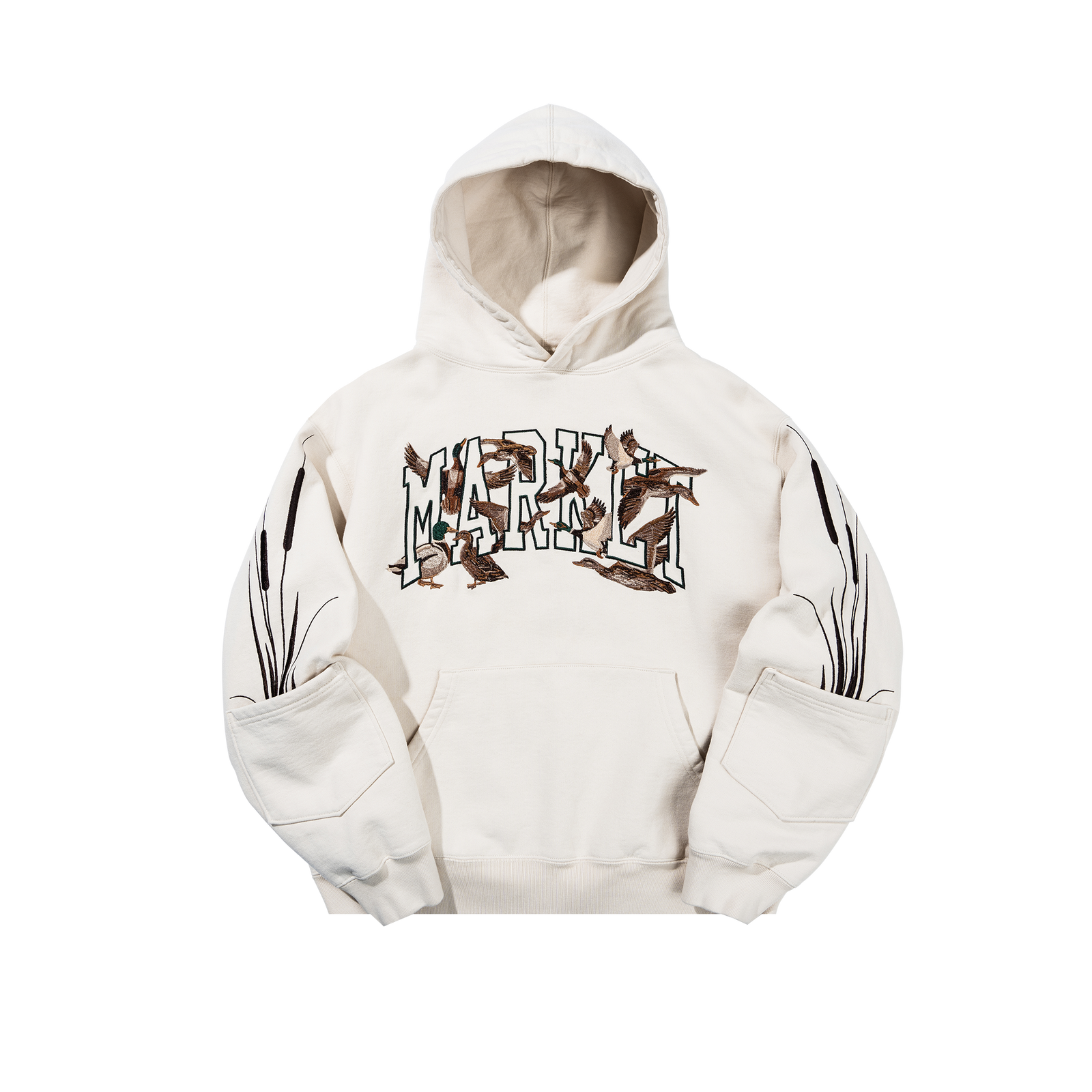 Duck Pond Pullover Hoodie - Ecru