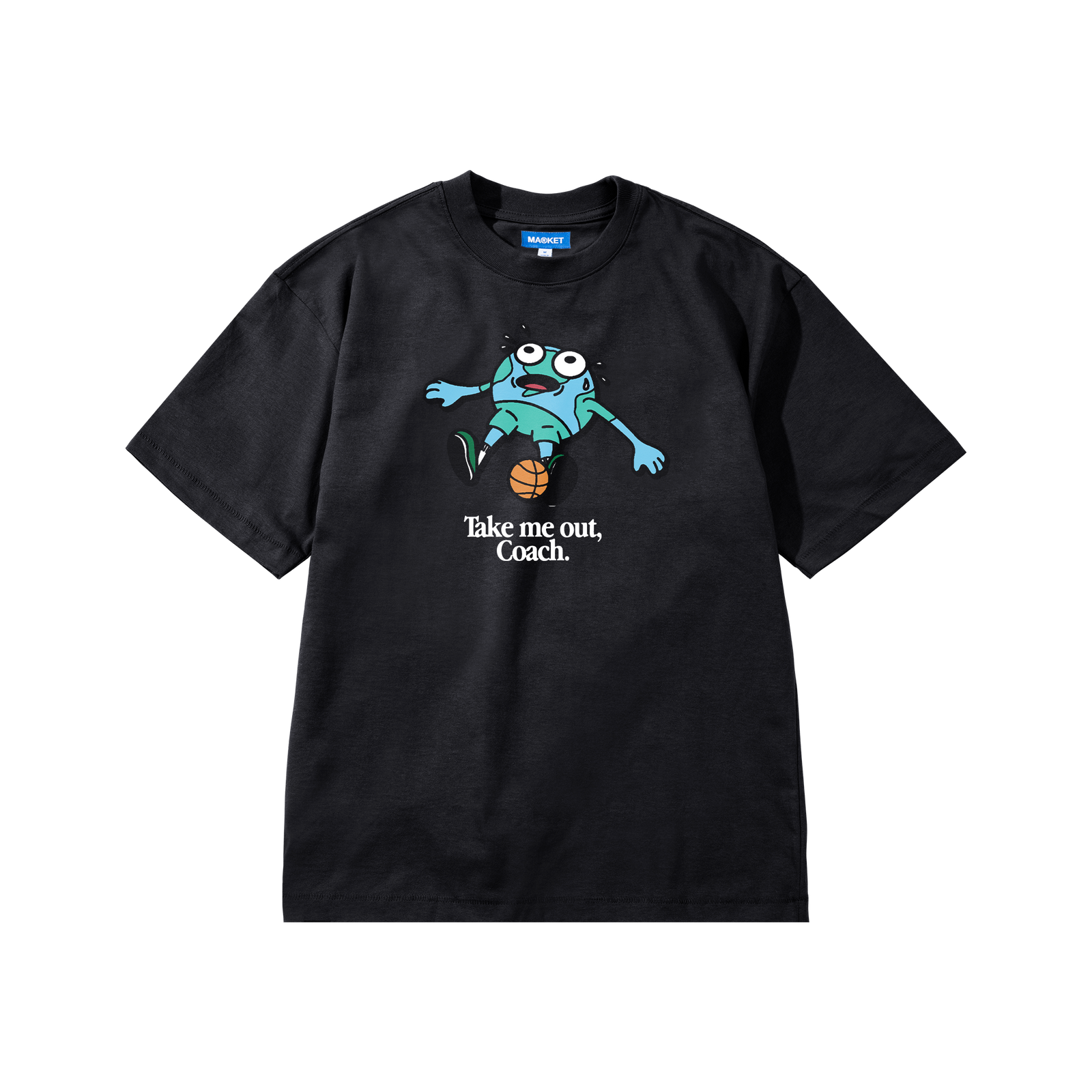 T-shirt Faute personnelle - Noir