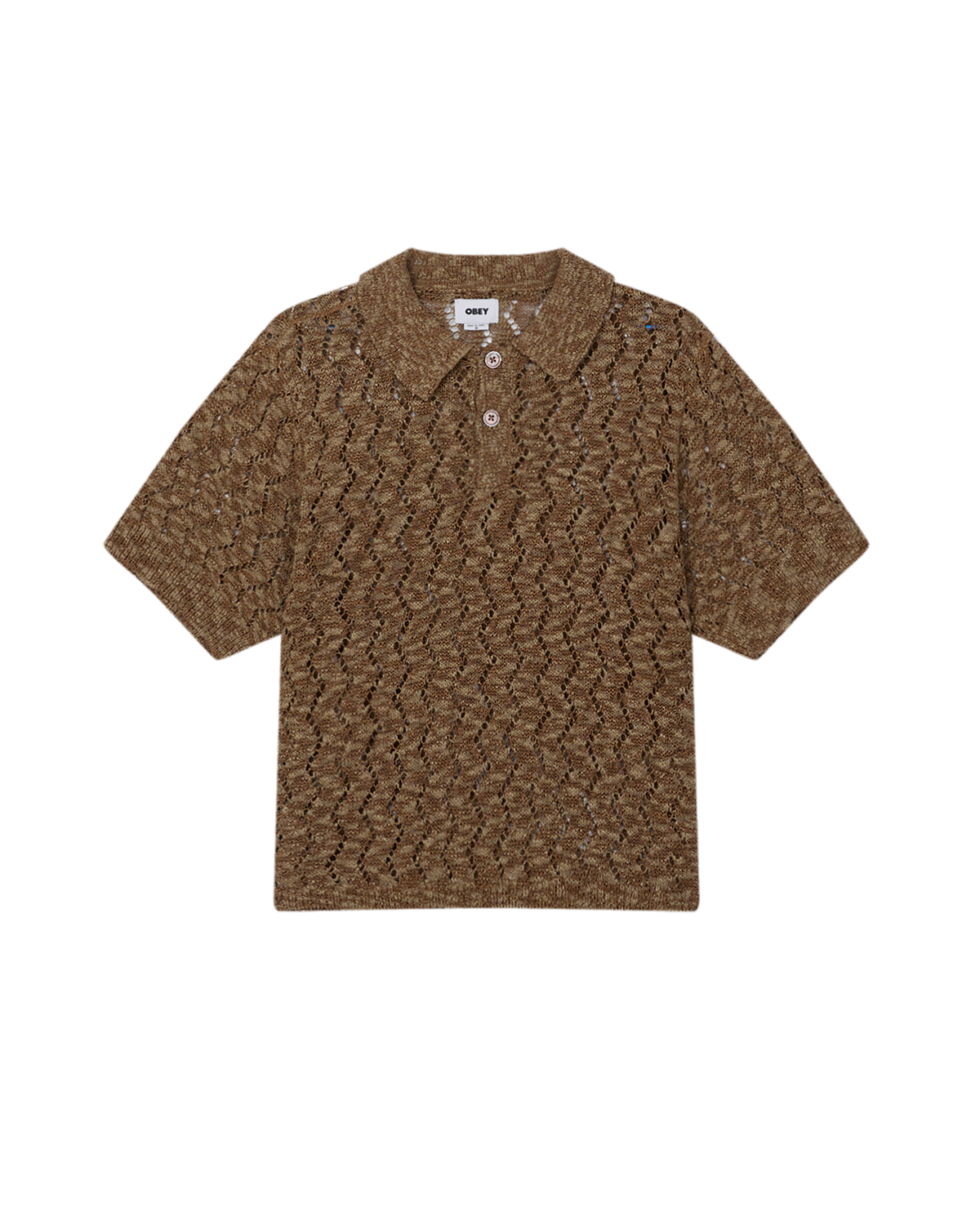 Andre Polo Sweater - Toffee Brown