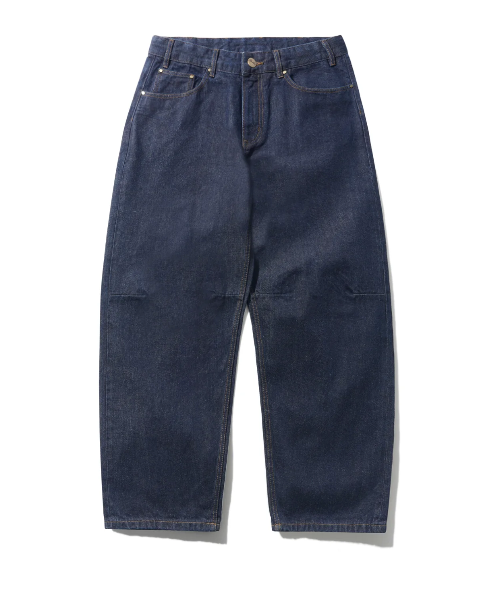 Butter Wide Cut Denim Jeans - Selvedge Blue
