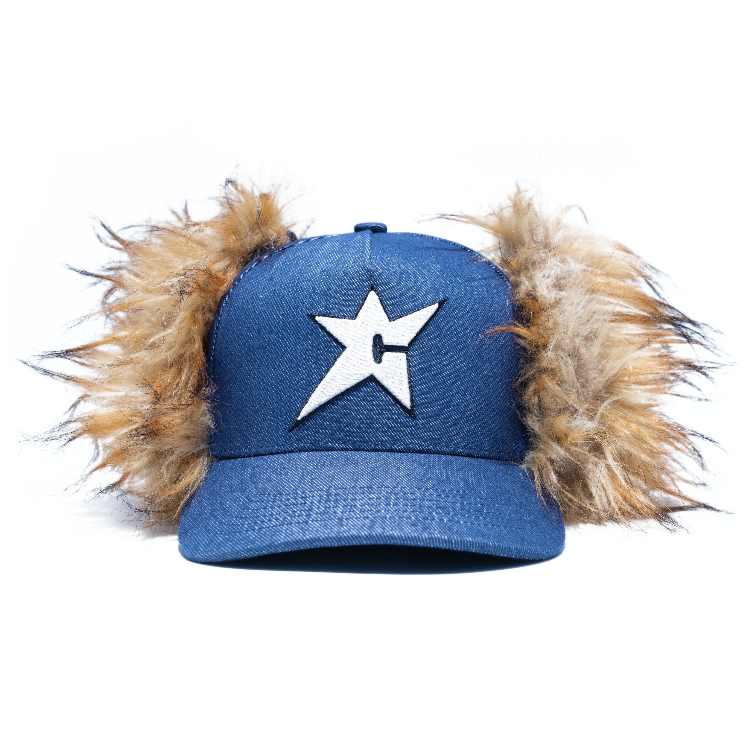 Chapeau en fourrure C-Star - Denim foncé