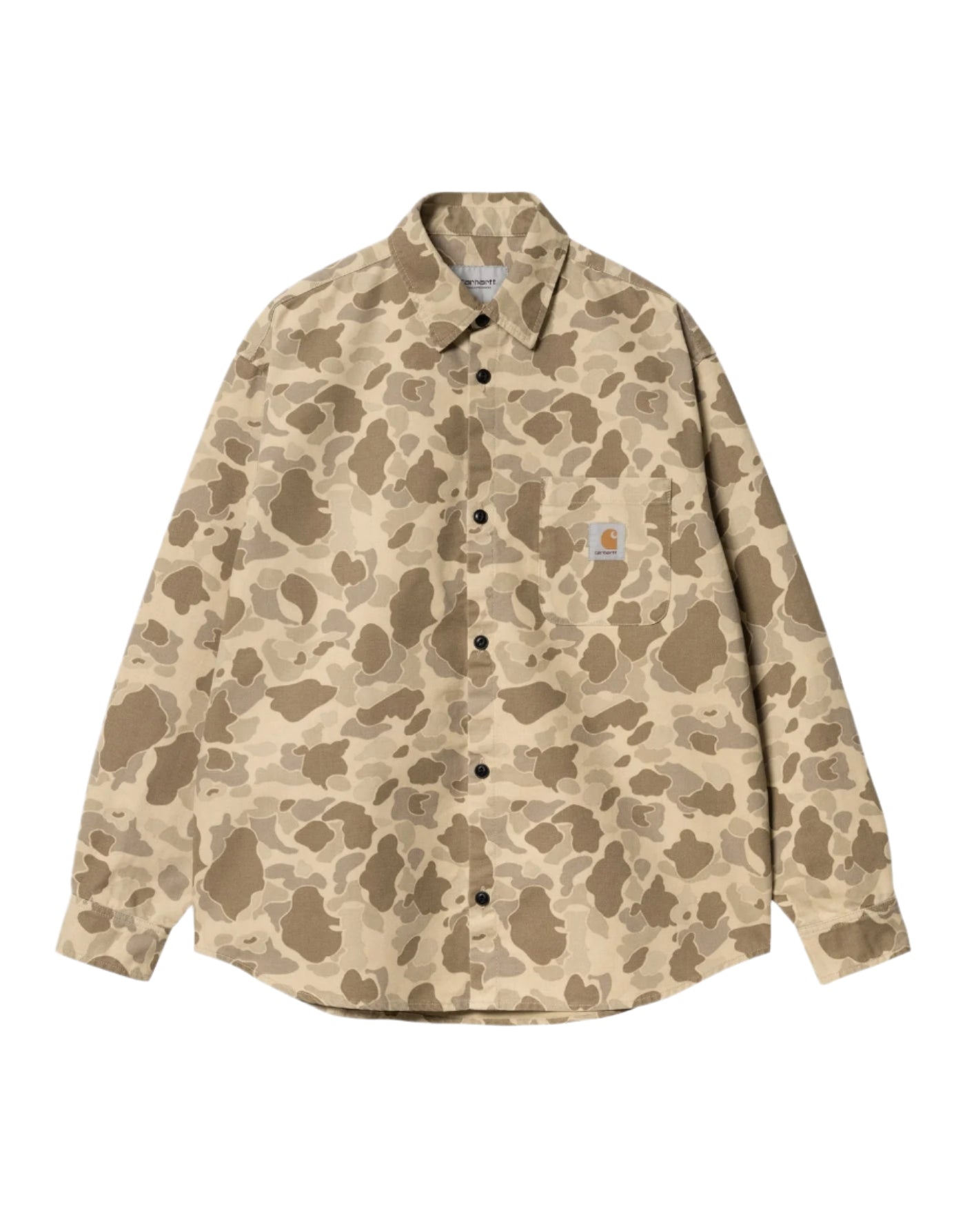 Duck Camo Shirt - Desert Stone washed