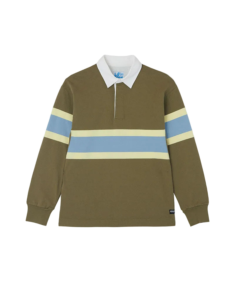 Langdon Rugby Shirt - Winter Olive