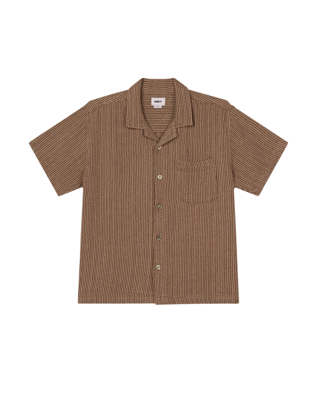 Horace Knit Shirt - Unbleached Multi