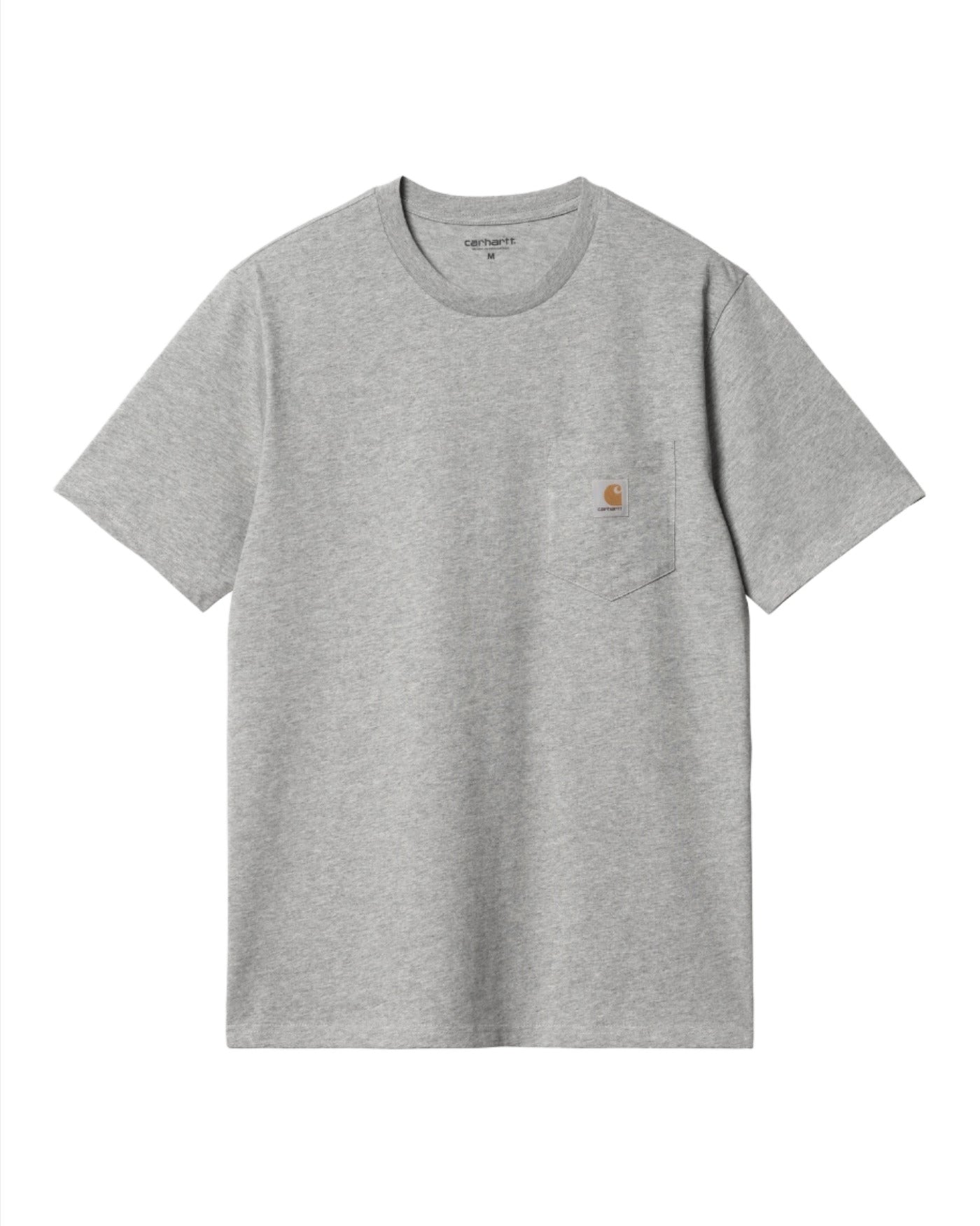 T-shirt à Poche - Gris Chiné