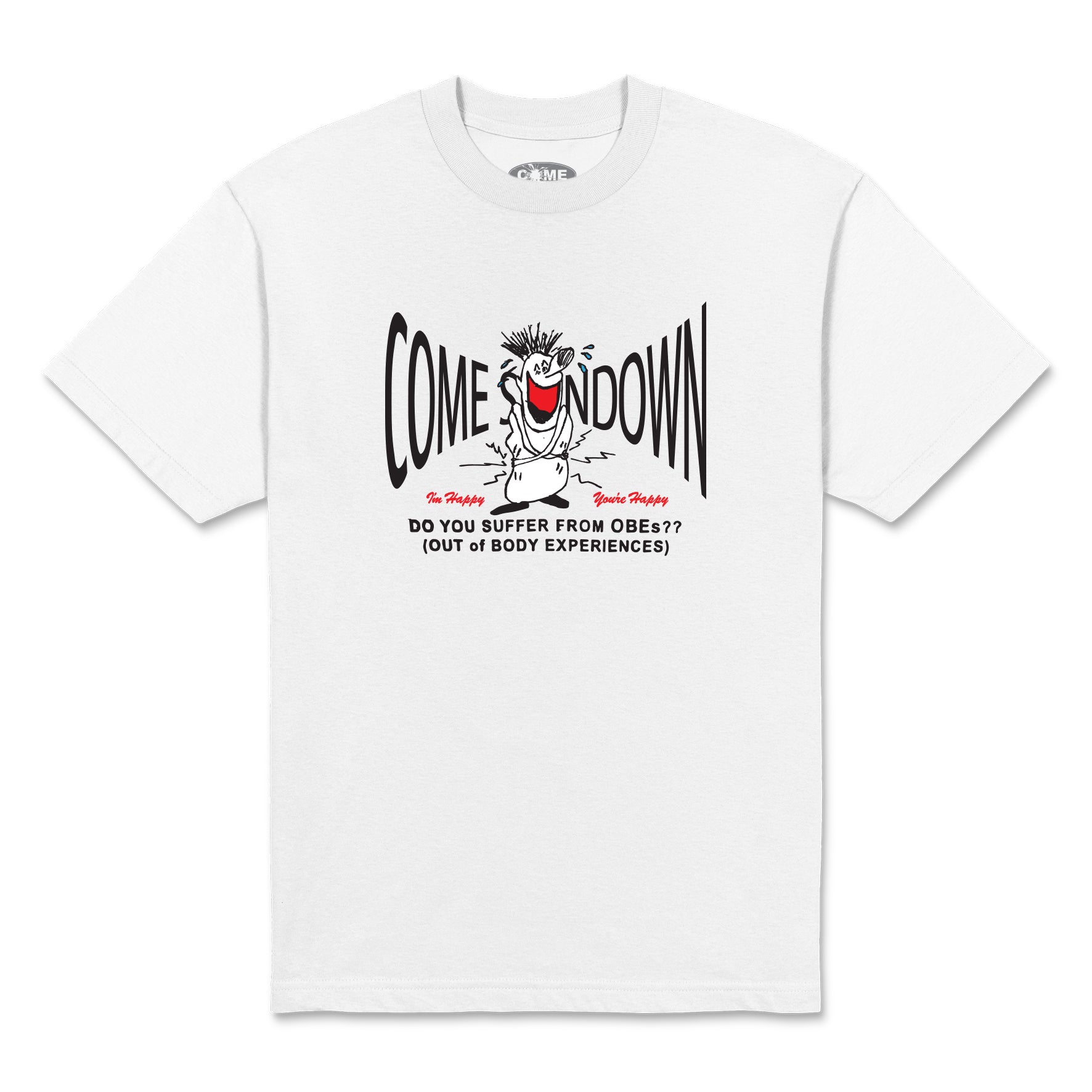 I'm Happy Tee - White