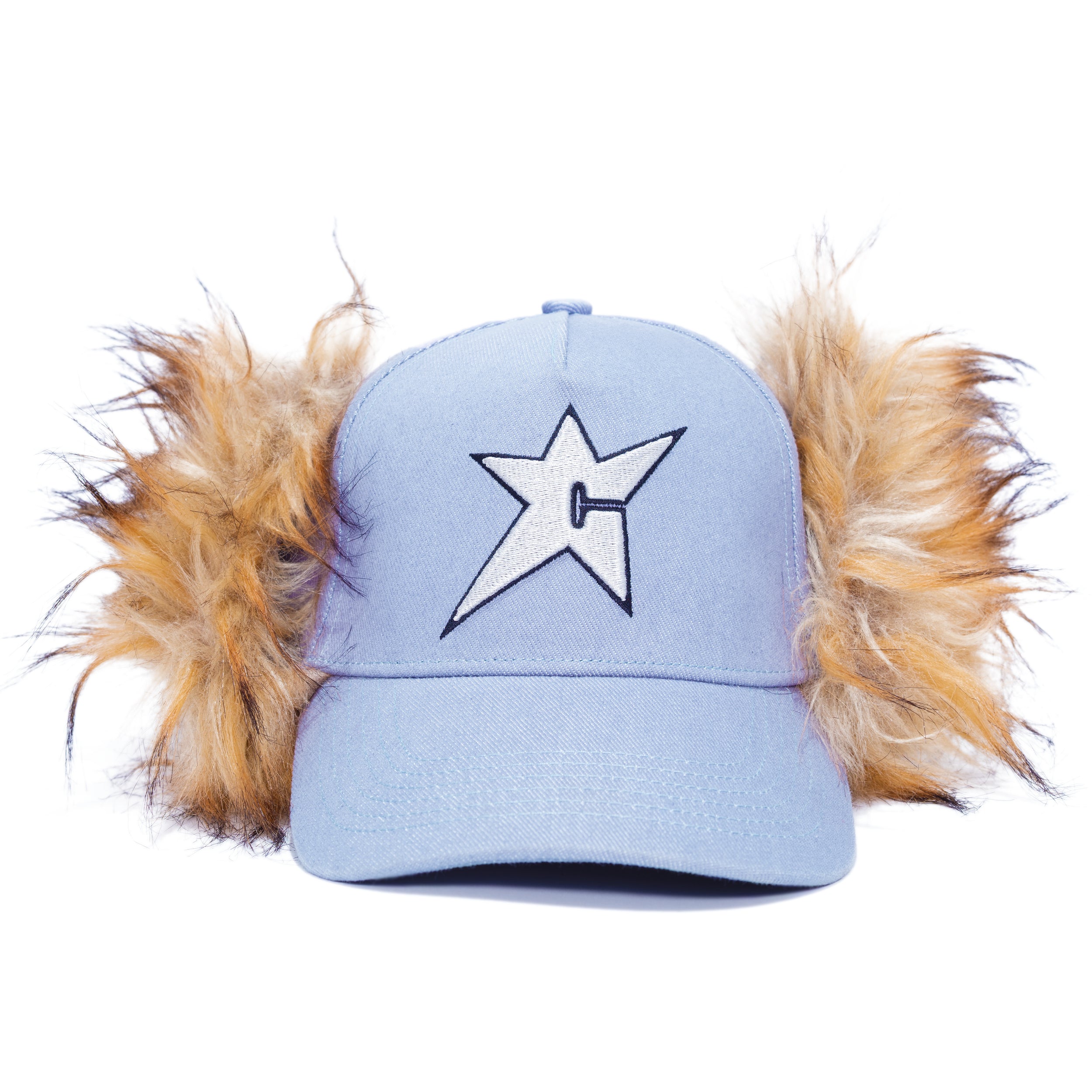 Chapeau en fourrure C-Star - Denim clair