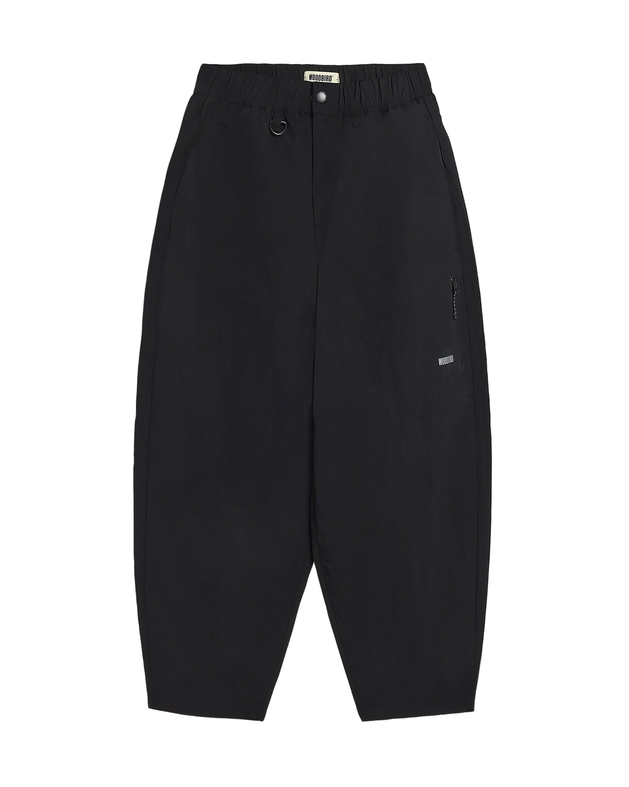 Black pants on a beige background