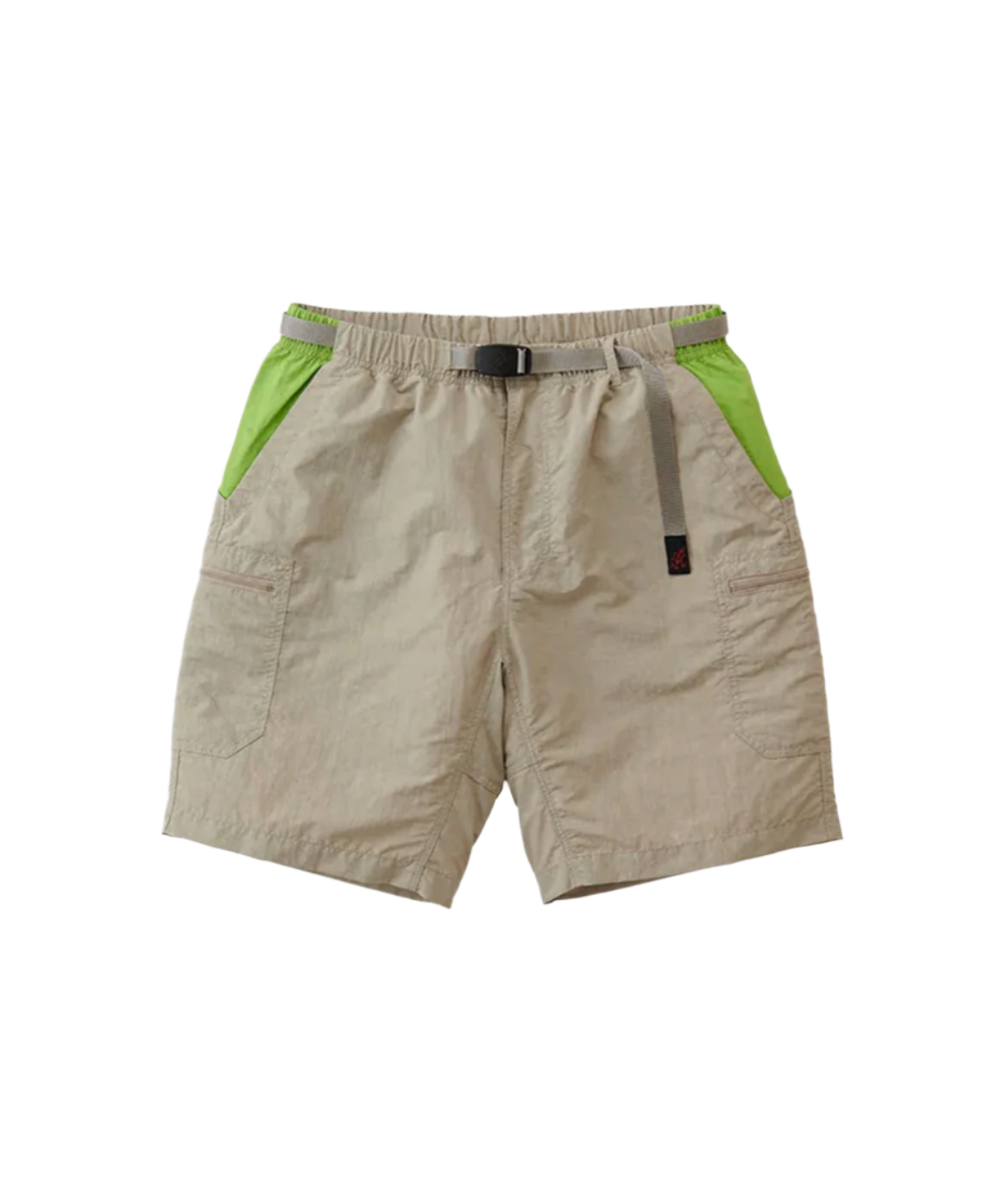 Nylon Utility Shorts - Dune/Kiwi