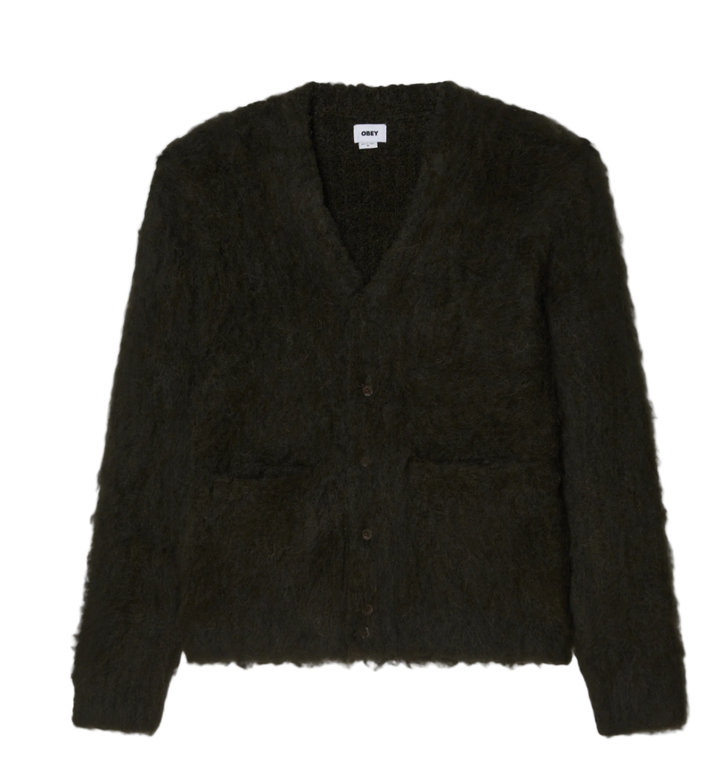 Patron Cardigan - Rosin(Dark Green)
