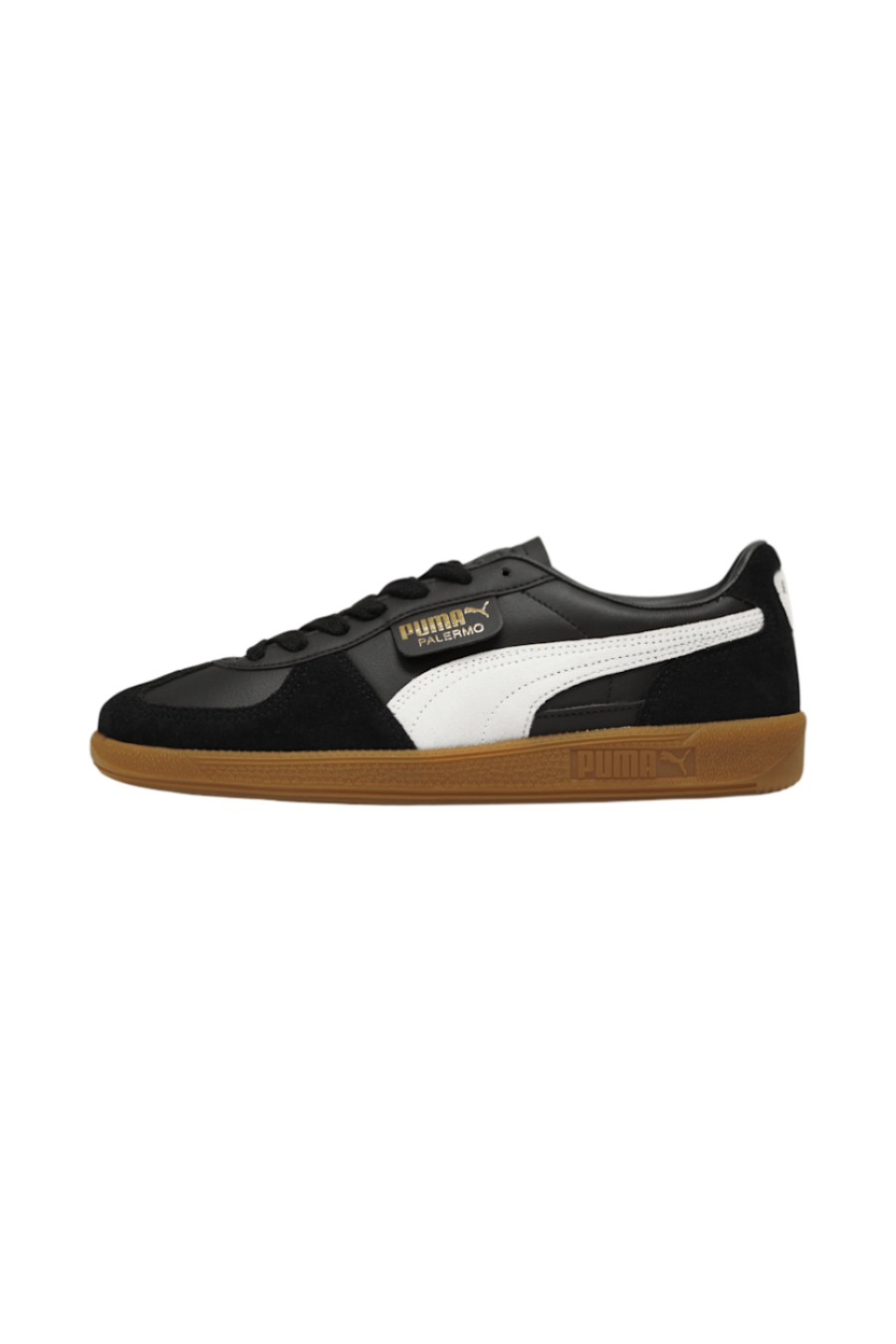 Palermo Leather - Black/Feather Grey/Gum