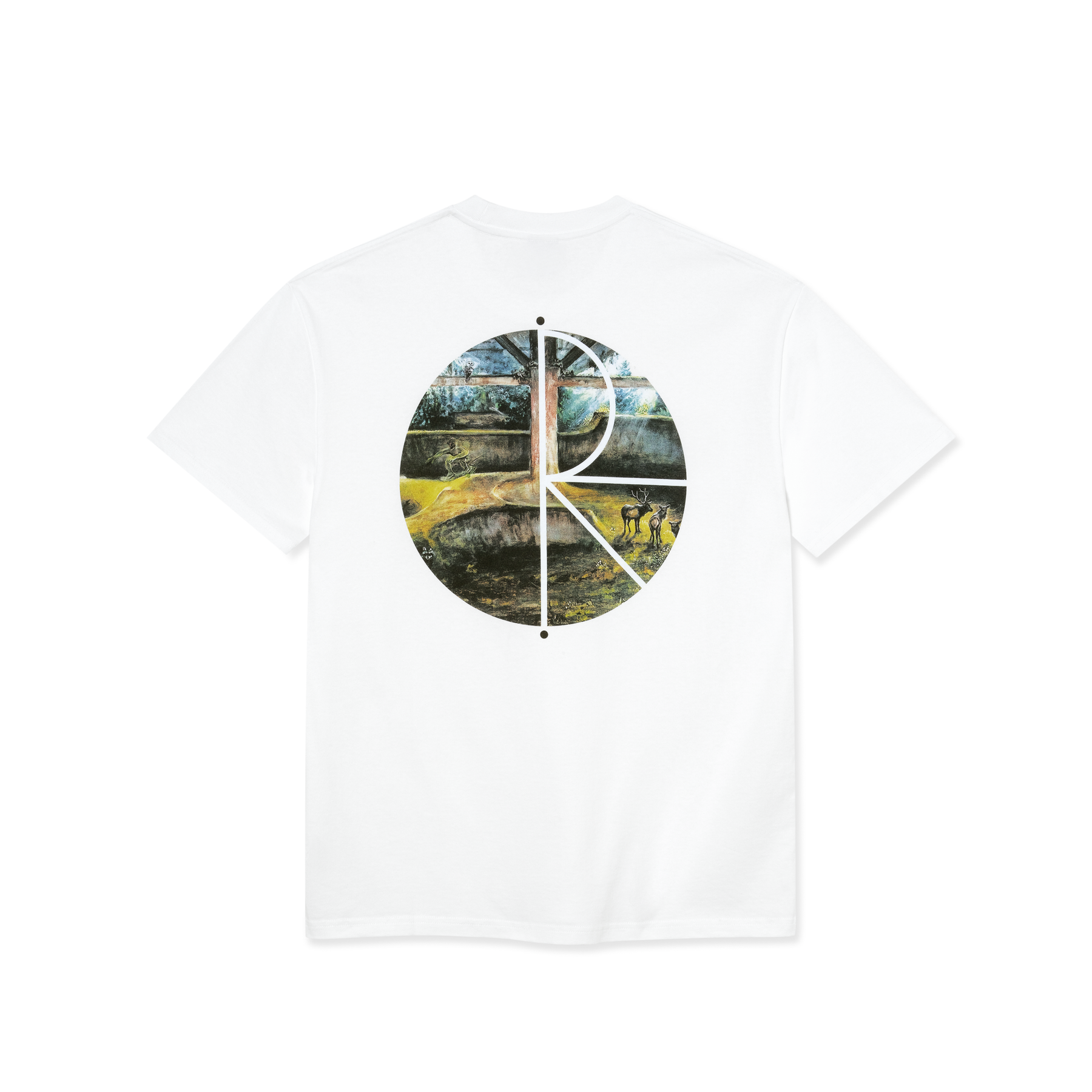 T-shirt avec logo Fill - Blanc