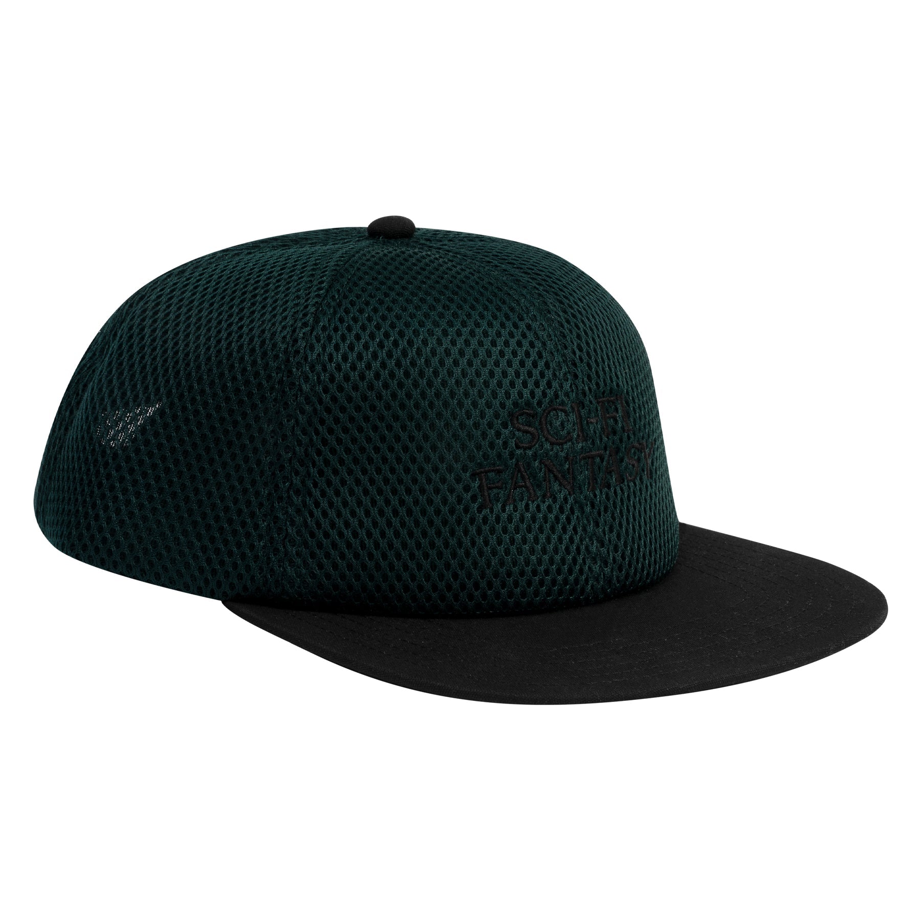 Sci-Fi Logo Mesh Hat - Forest