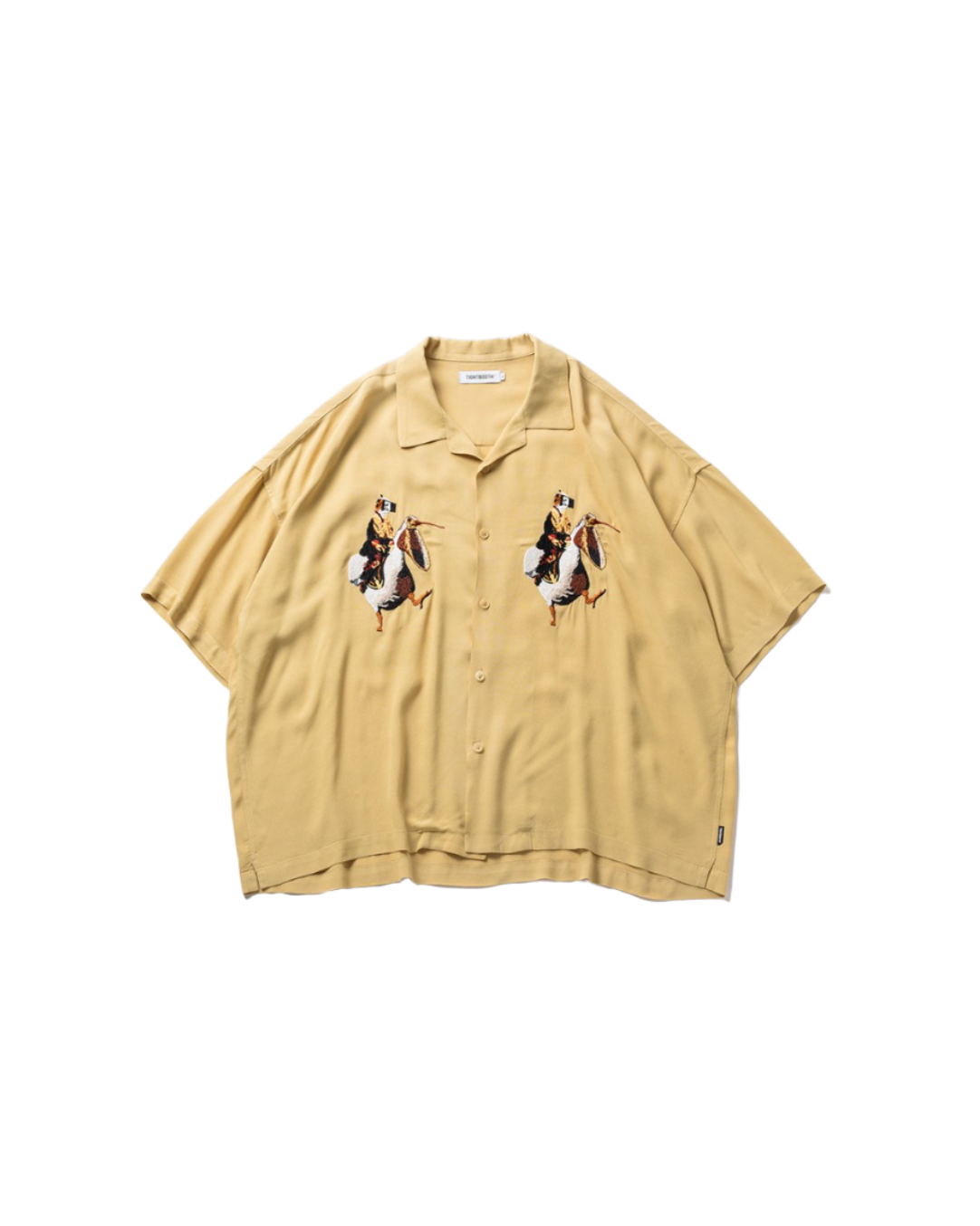 Pelican Aloha Shirt - Mustard