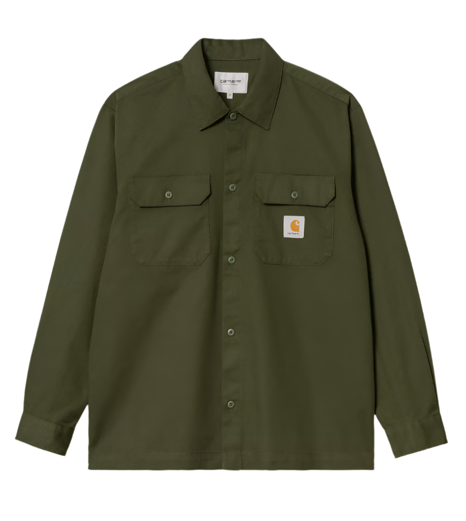 L/S Craft Shirt - Office Green