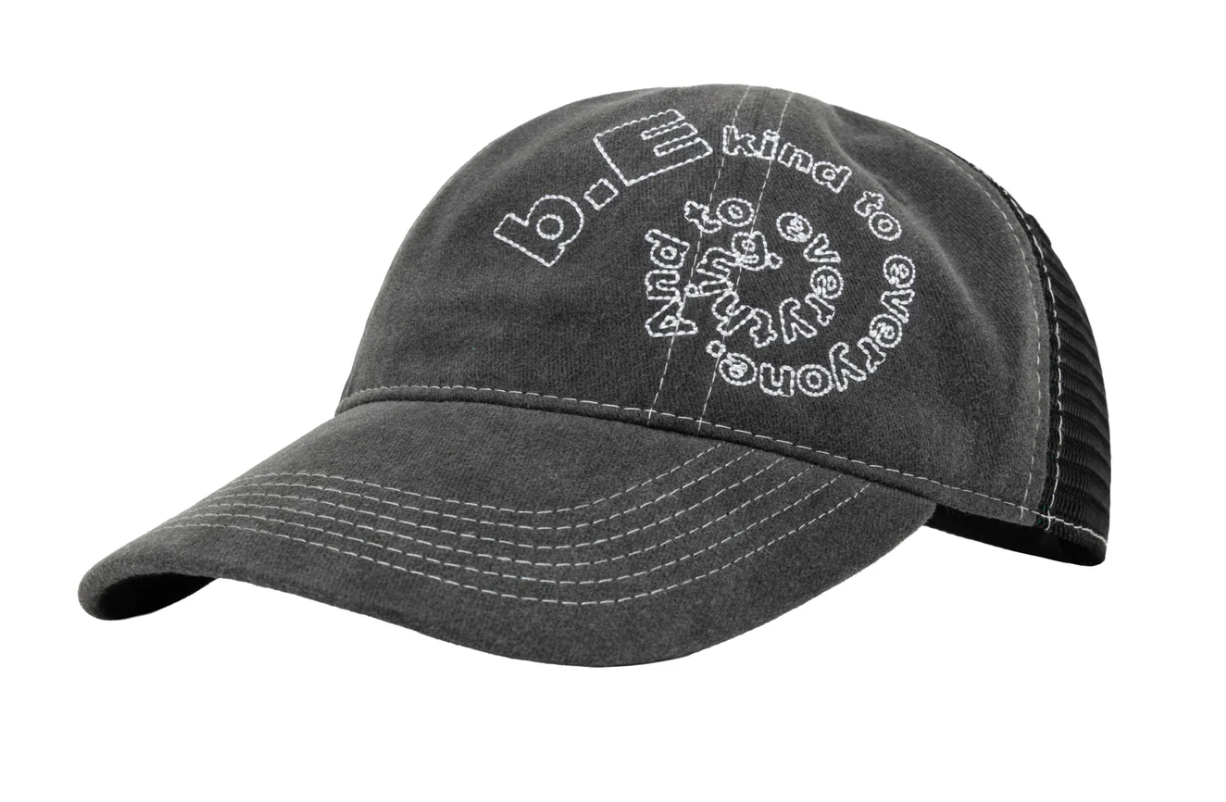 Casquette B-Turn Low Profile - Noir délavé/Noir/Blanc