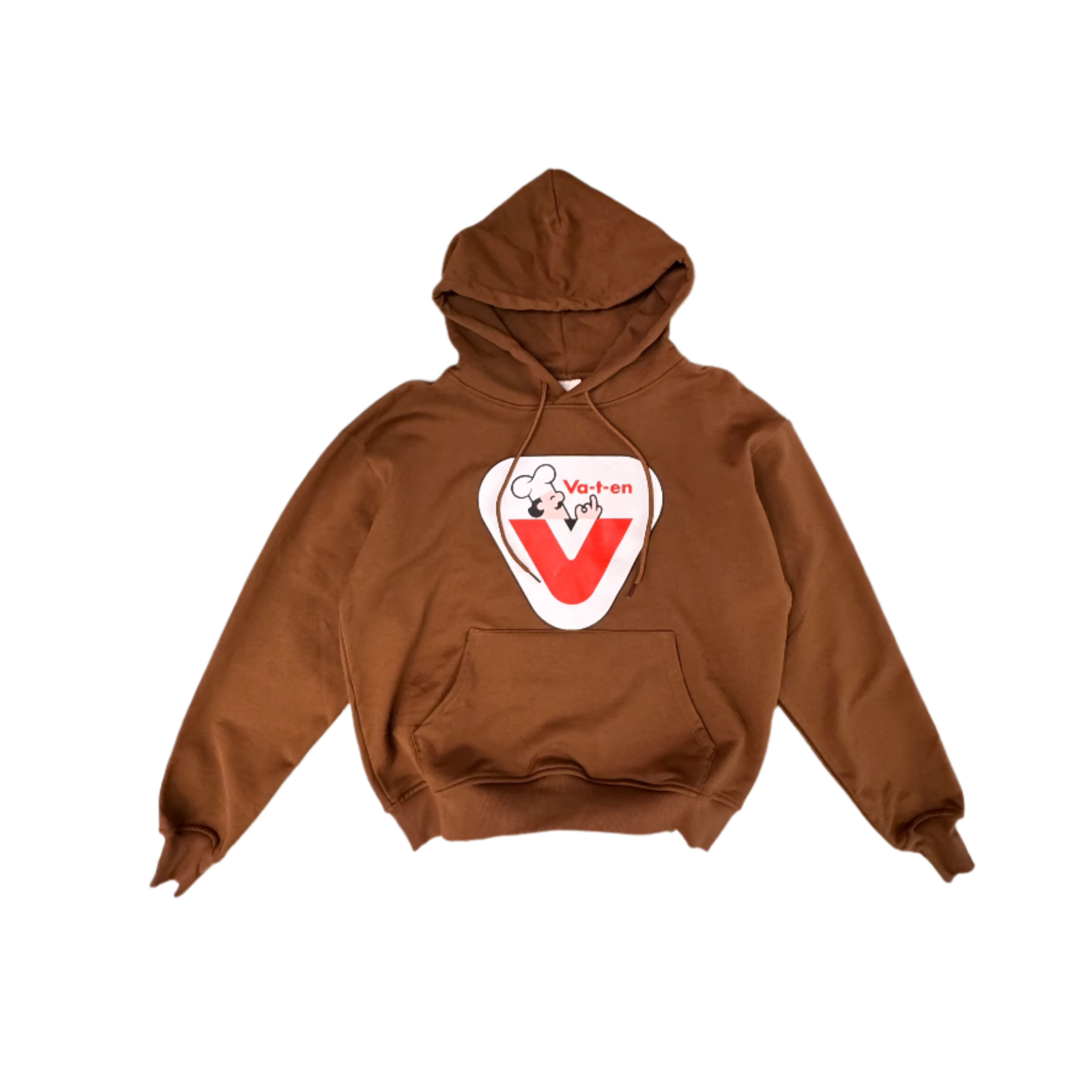 Va-t'en Pullover Hoodie - Brown