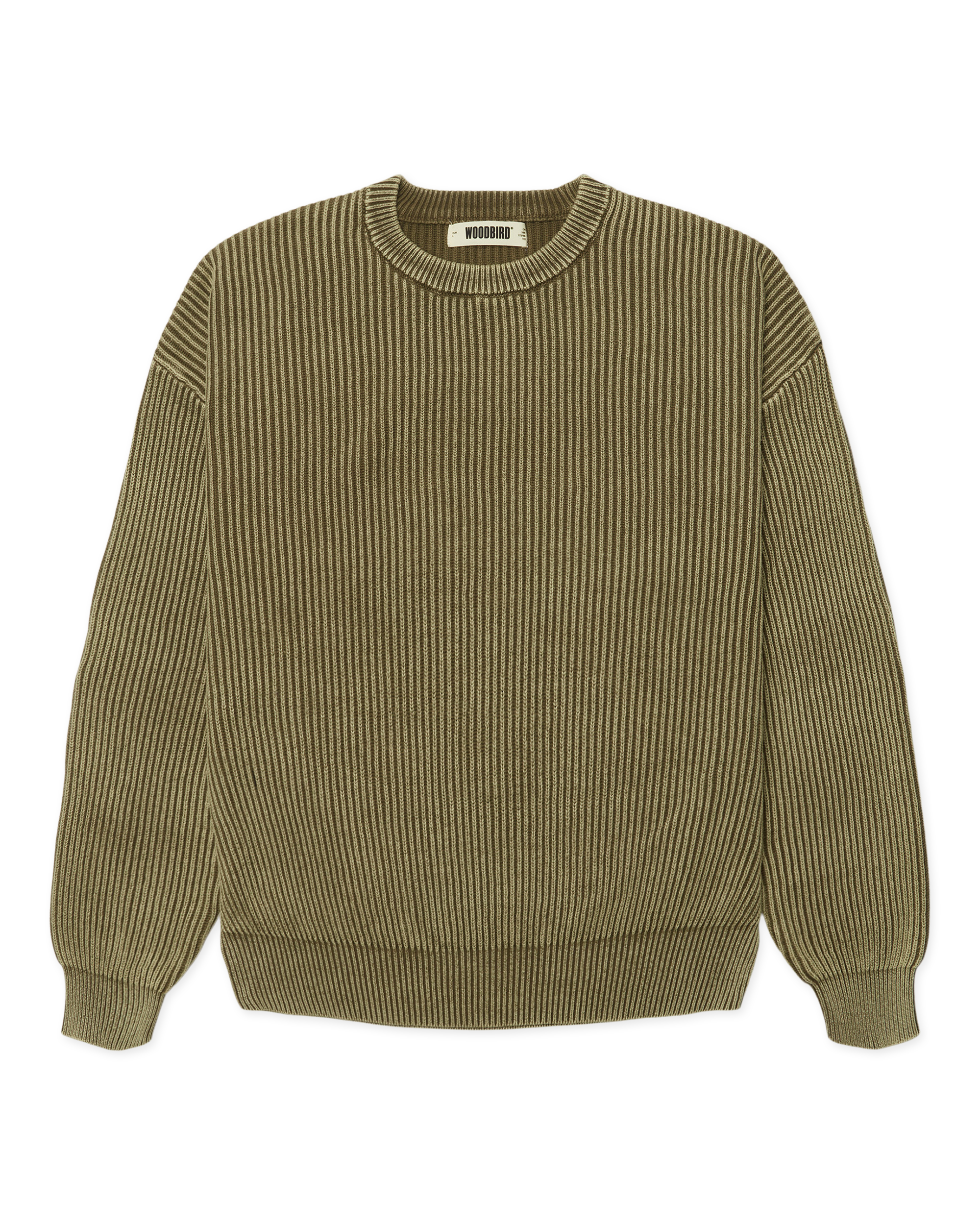 Sake Washed Crew - Dark Olive