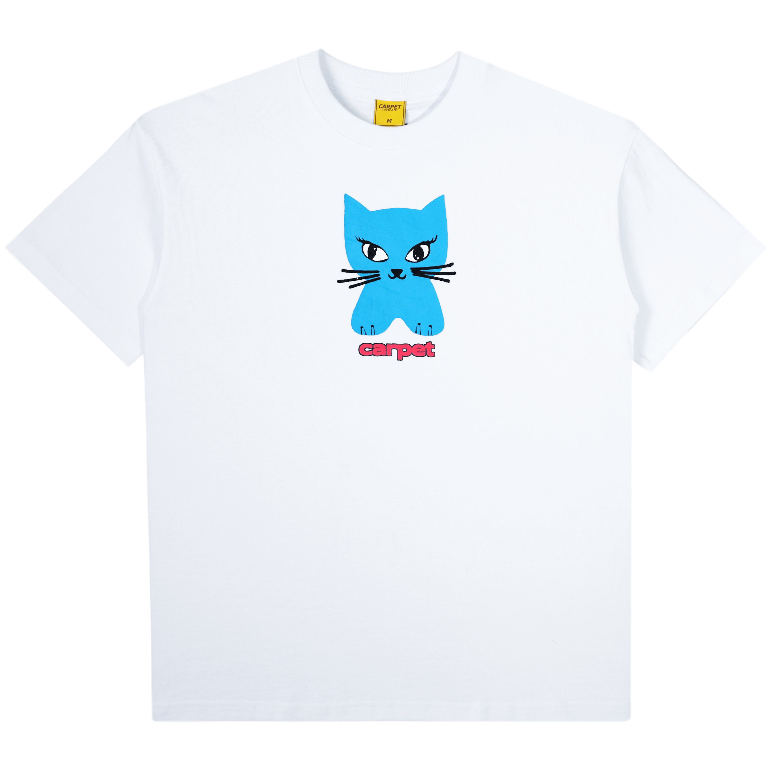 T-shirt chat - Blanc