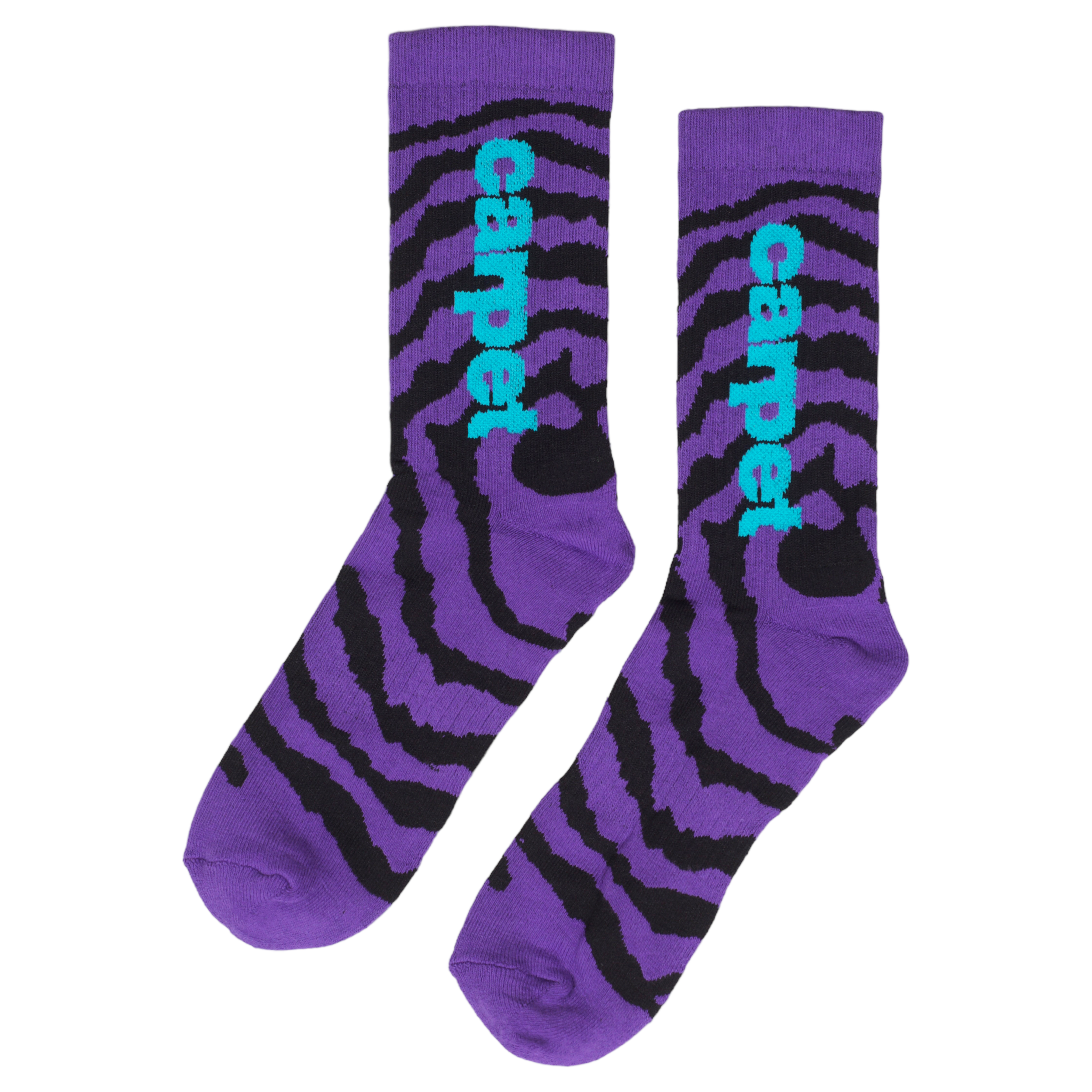 Spiral Sock - Purple