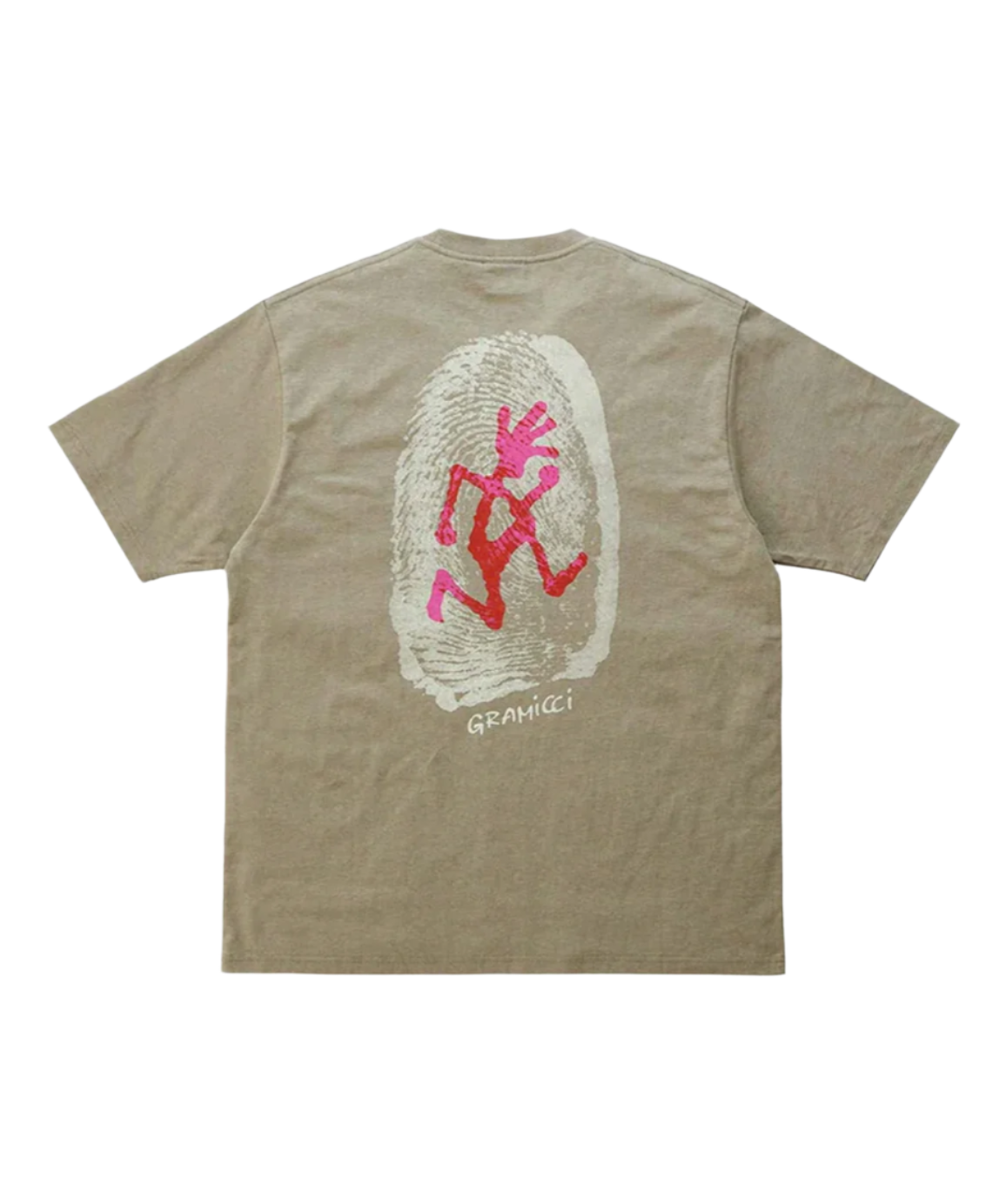 Thumbprint Tee - Khaki