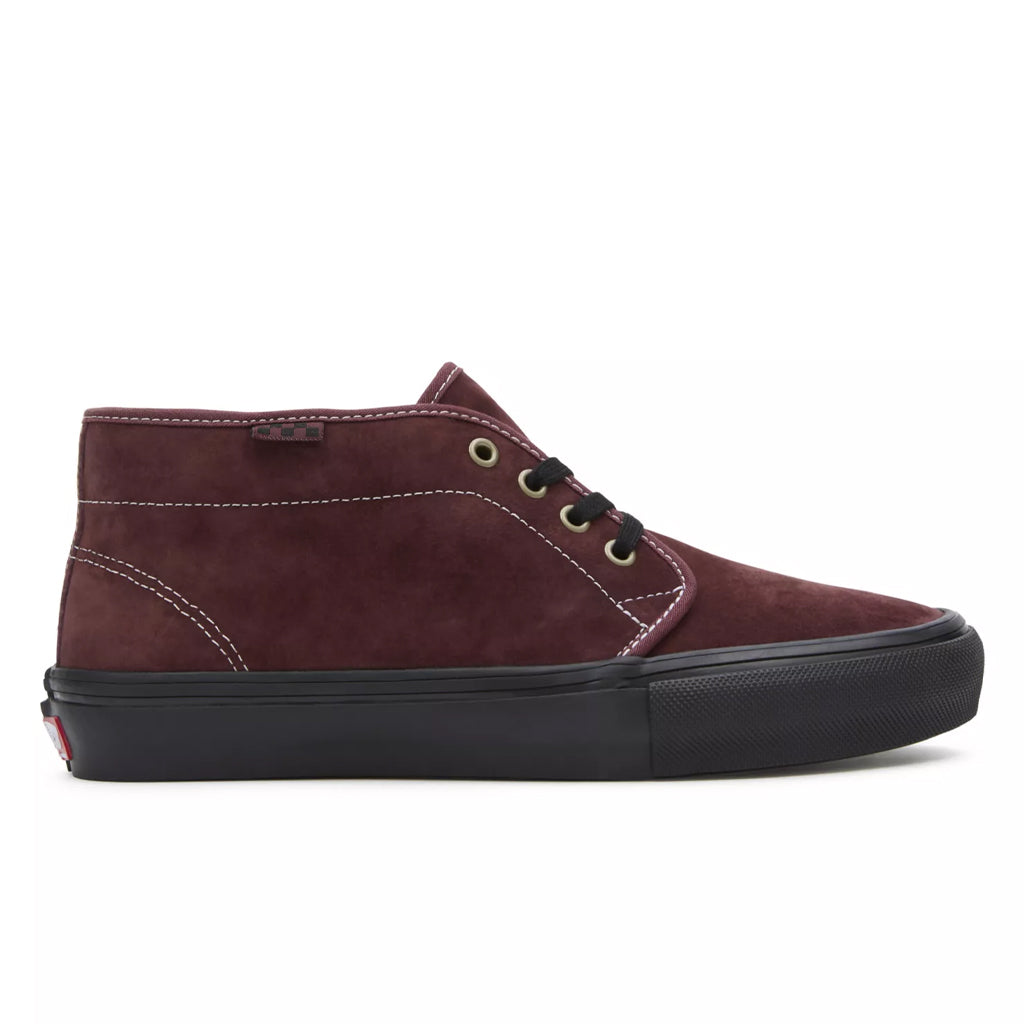 Skate Chukka Boot - Dark Red/Black