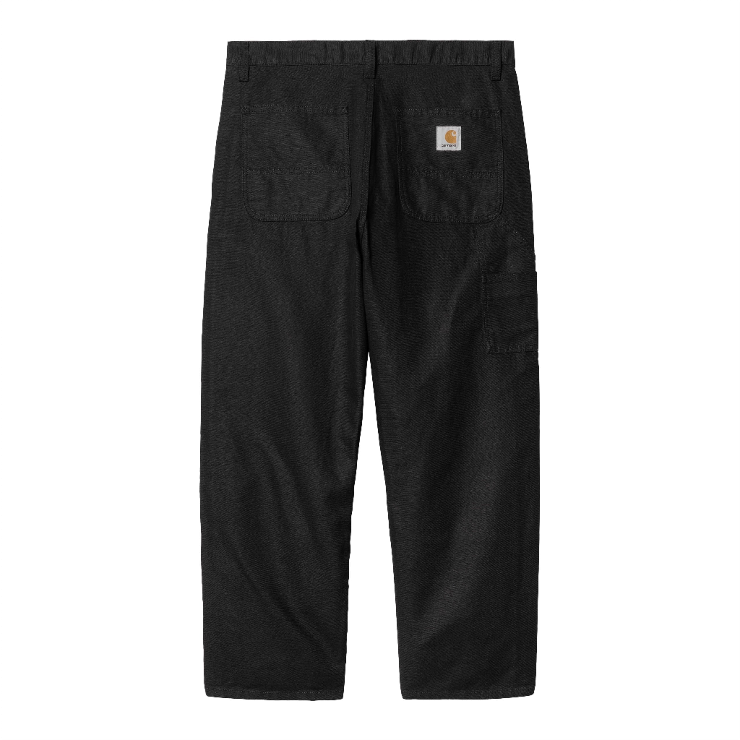 Walter Double Knee Pant - Black Rinsed