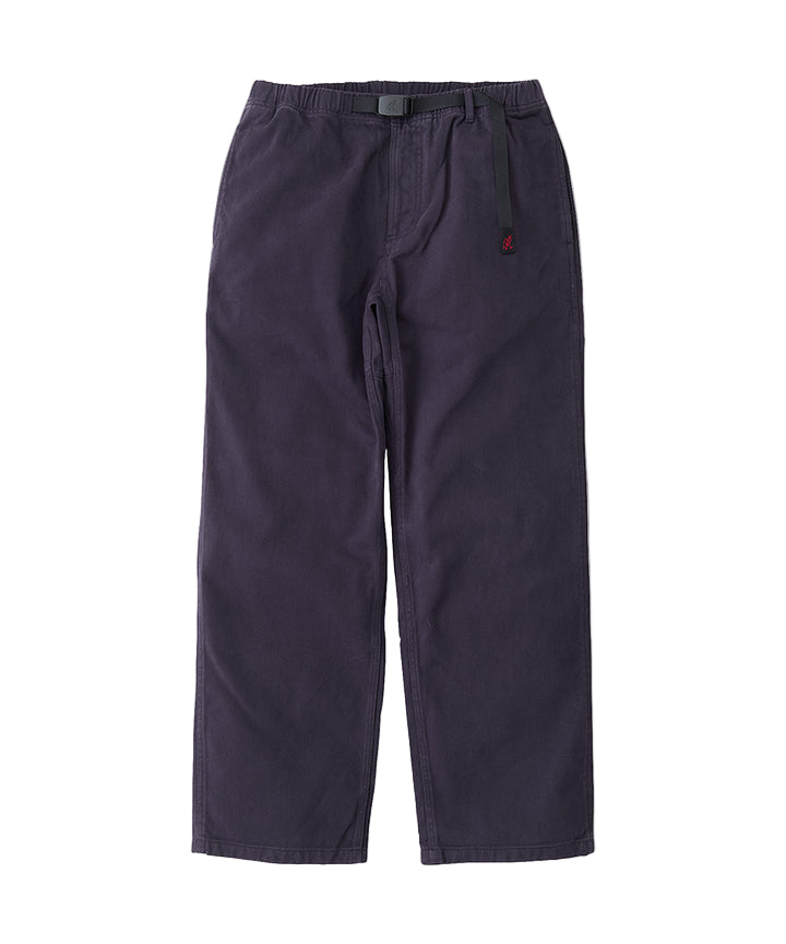 Navy blue pants on a white background
