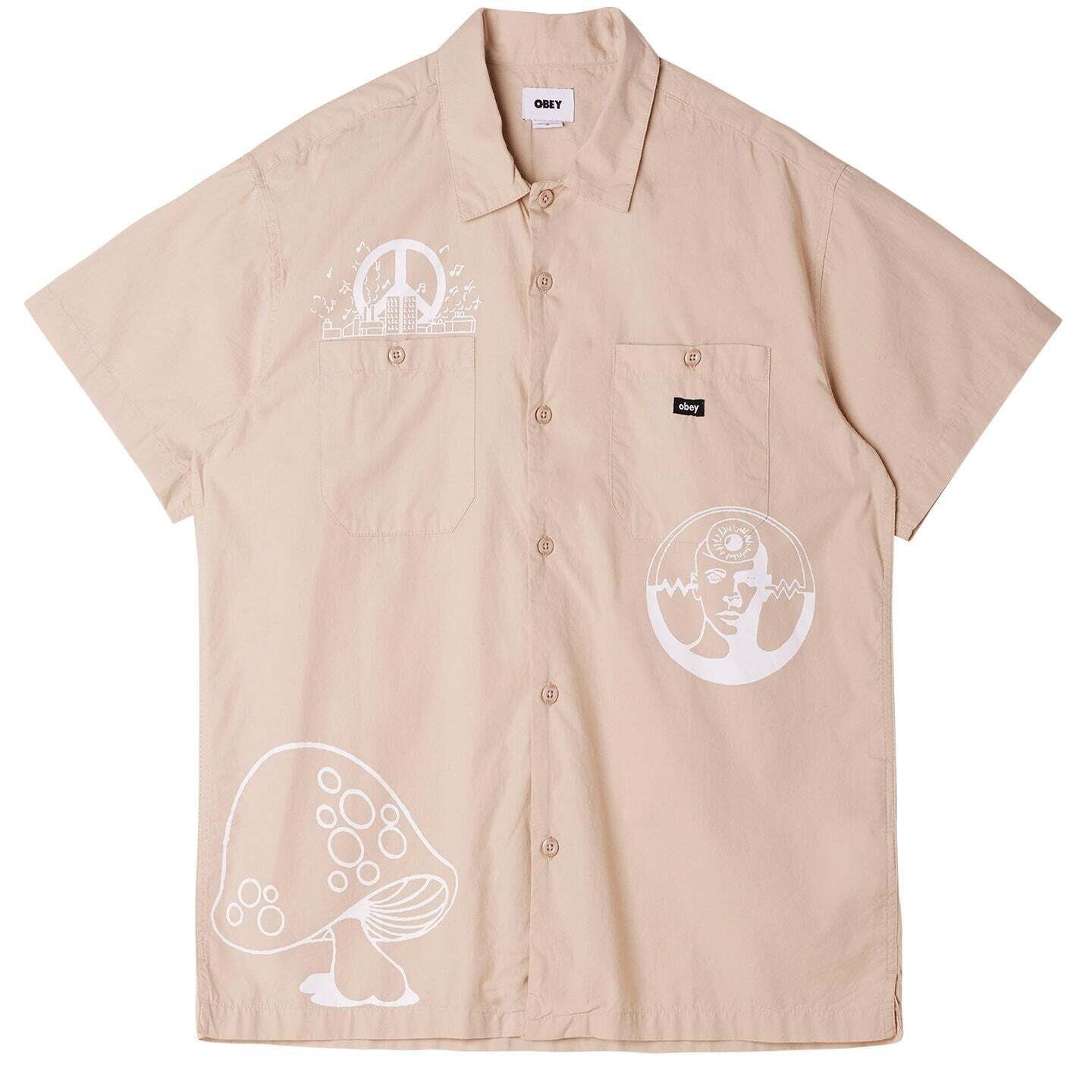 Oyster Woven Shirt - Clay