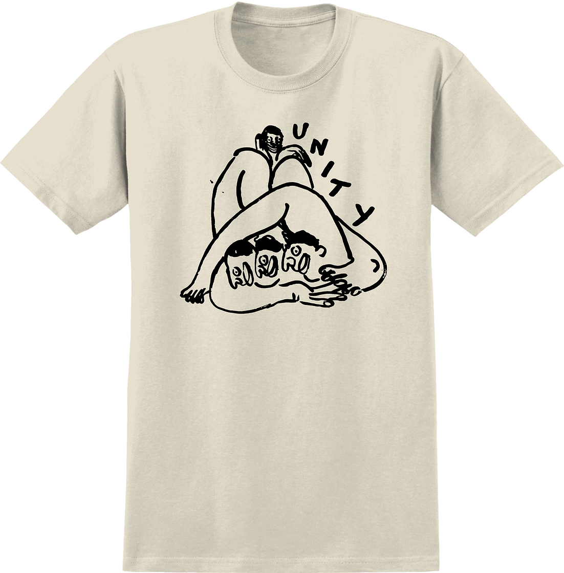 T-shirt empilé - Naturel