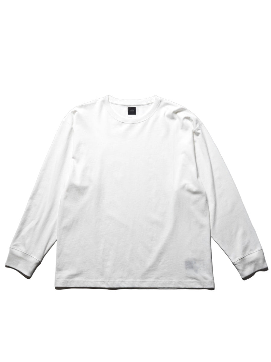 Relaxed Fit Longsleeve Tee - White