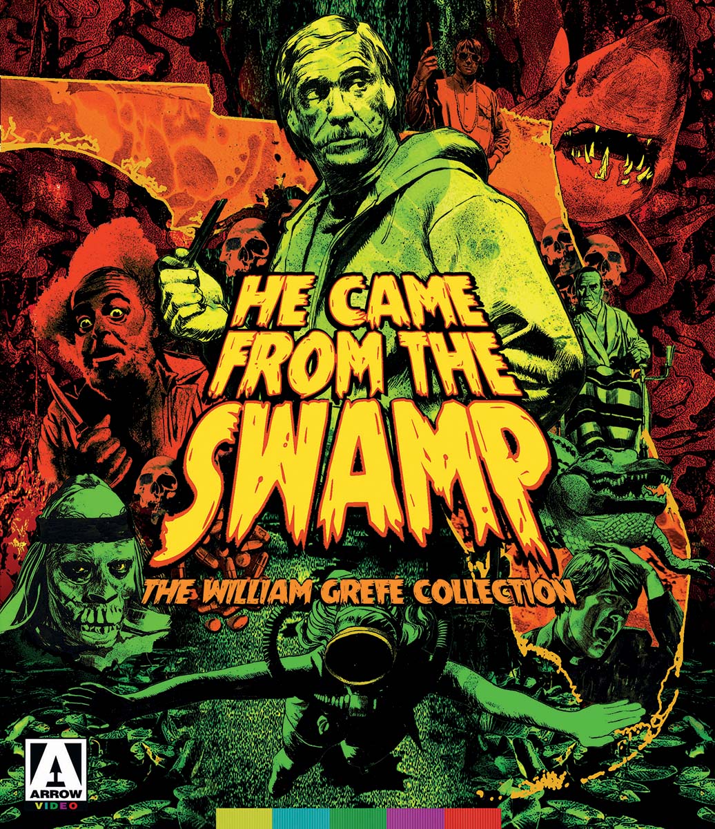 Il est venu du marais : la collection William Grefe (édition standard) - Blu Ray 