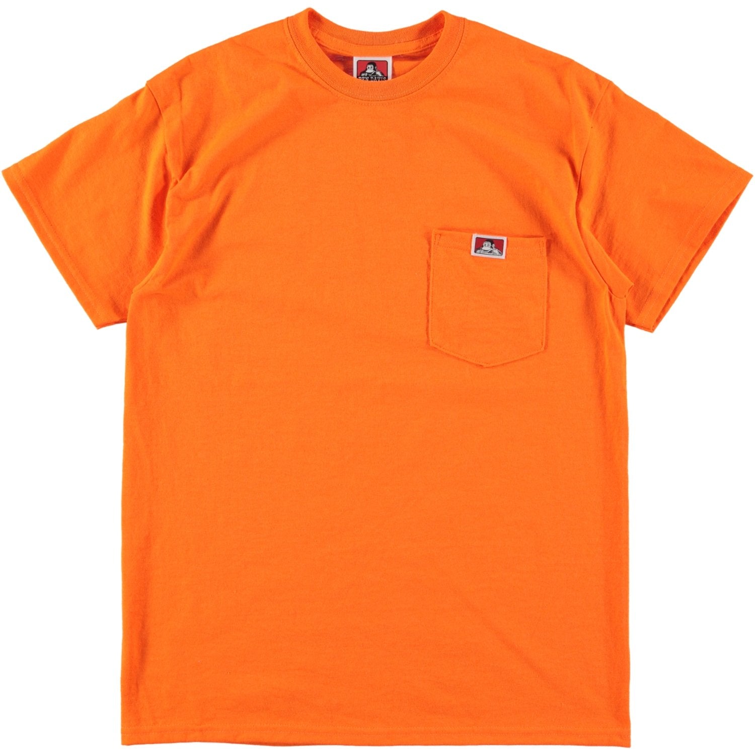 Heavy Duty Pocket Tee - Orange