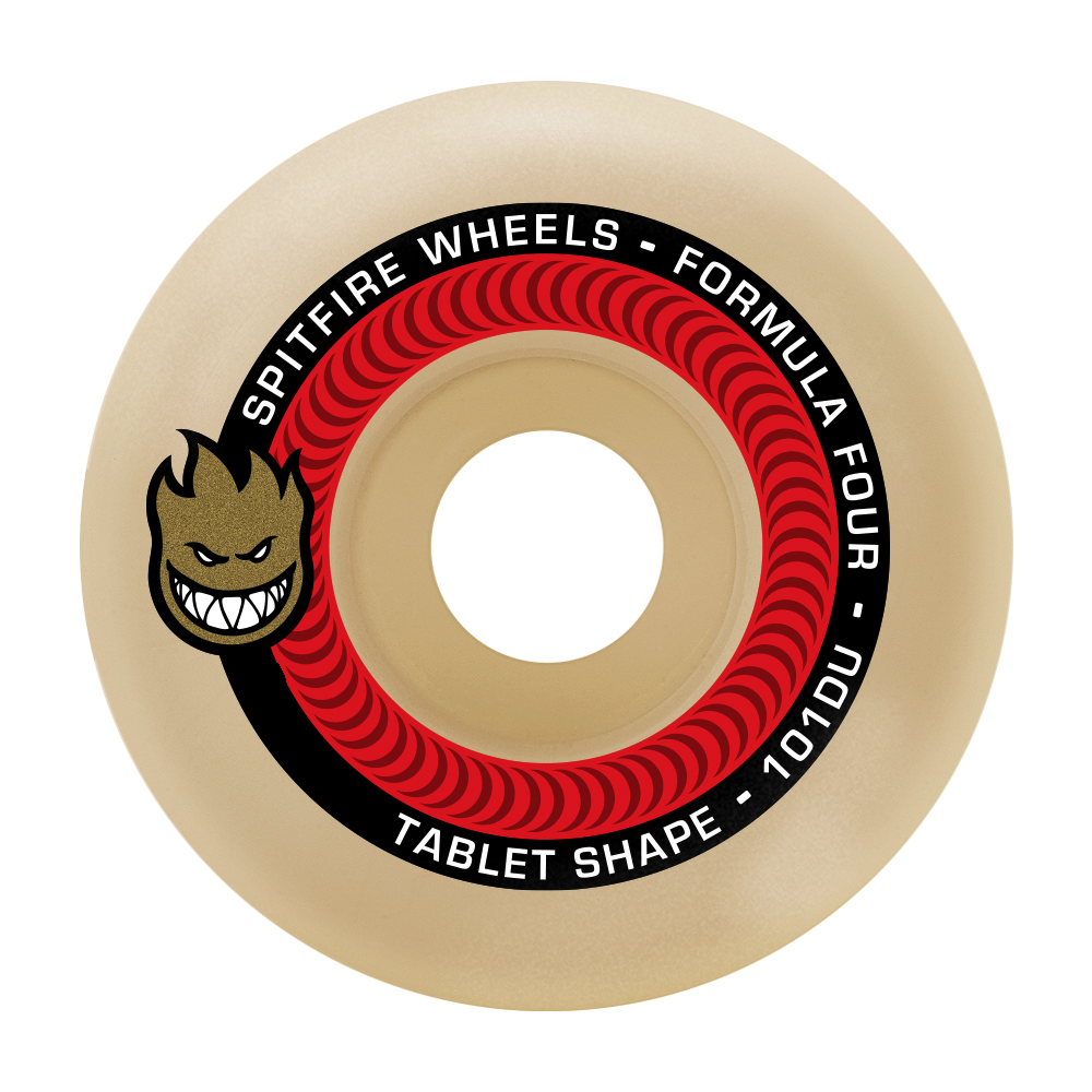 F4 101D Tablets Wheels Red - 52mm