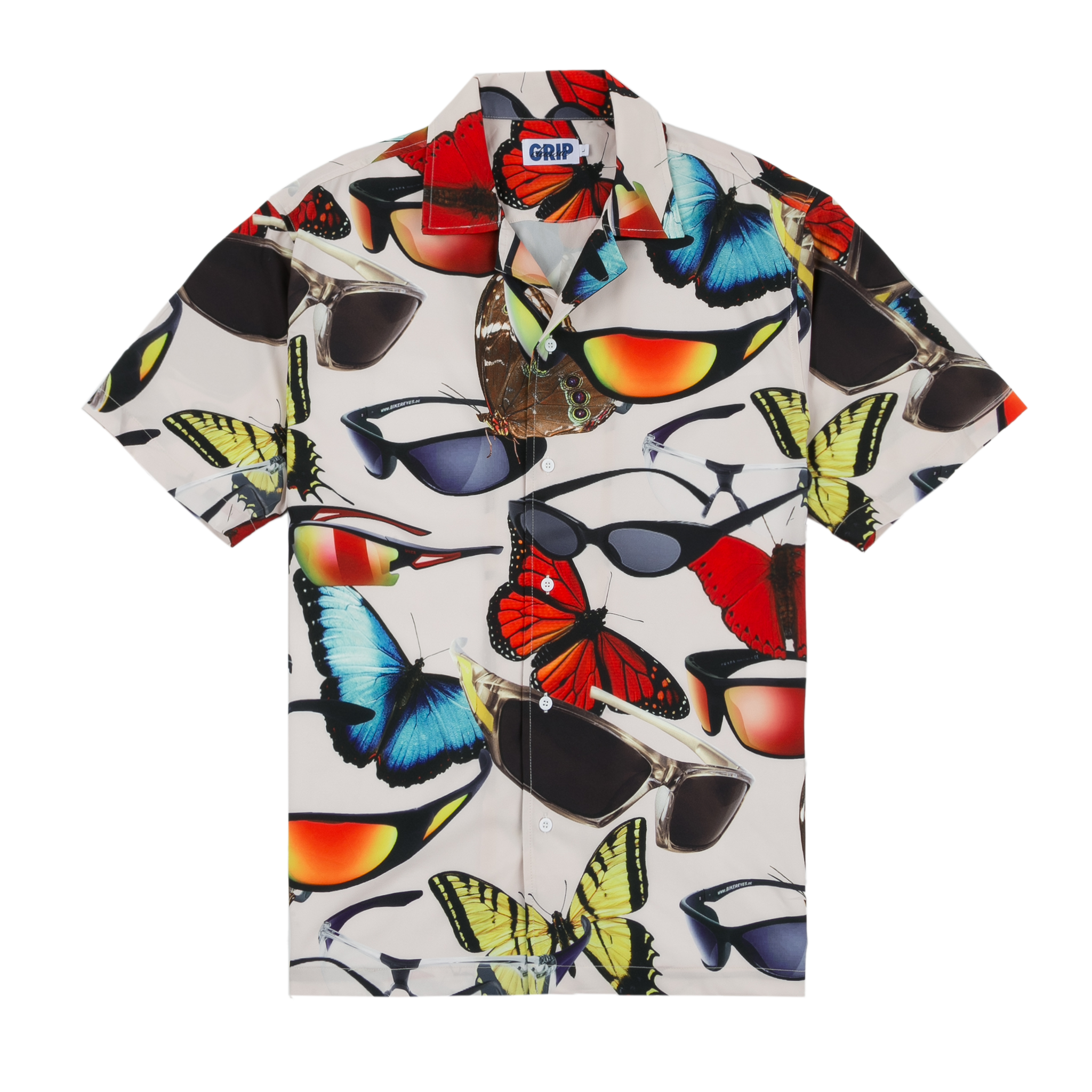Butter Shades Button Up - White/Multi