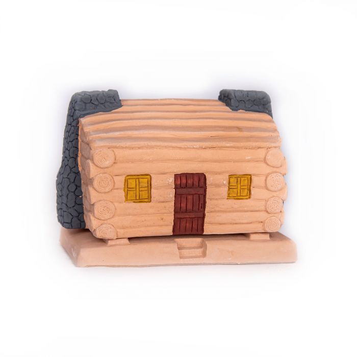 Log Cabin Incense Burner