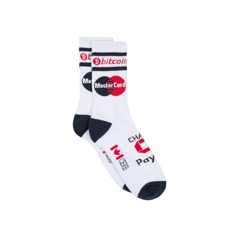 Finance Socks - White
