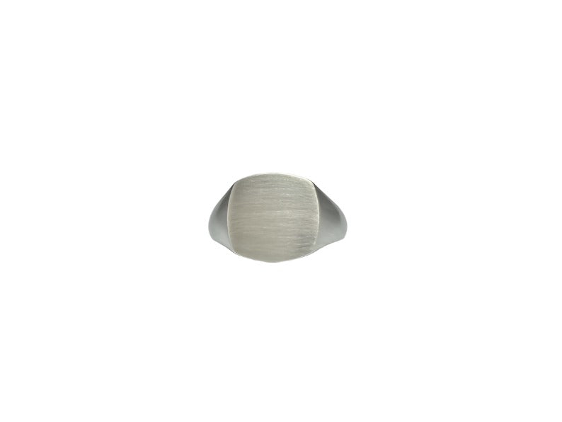 Flat Square Signet Ring