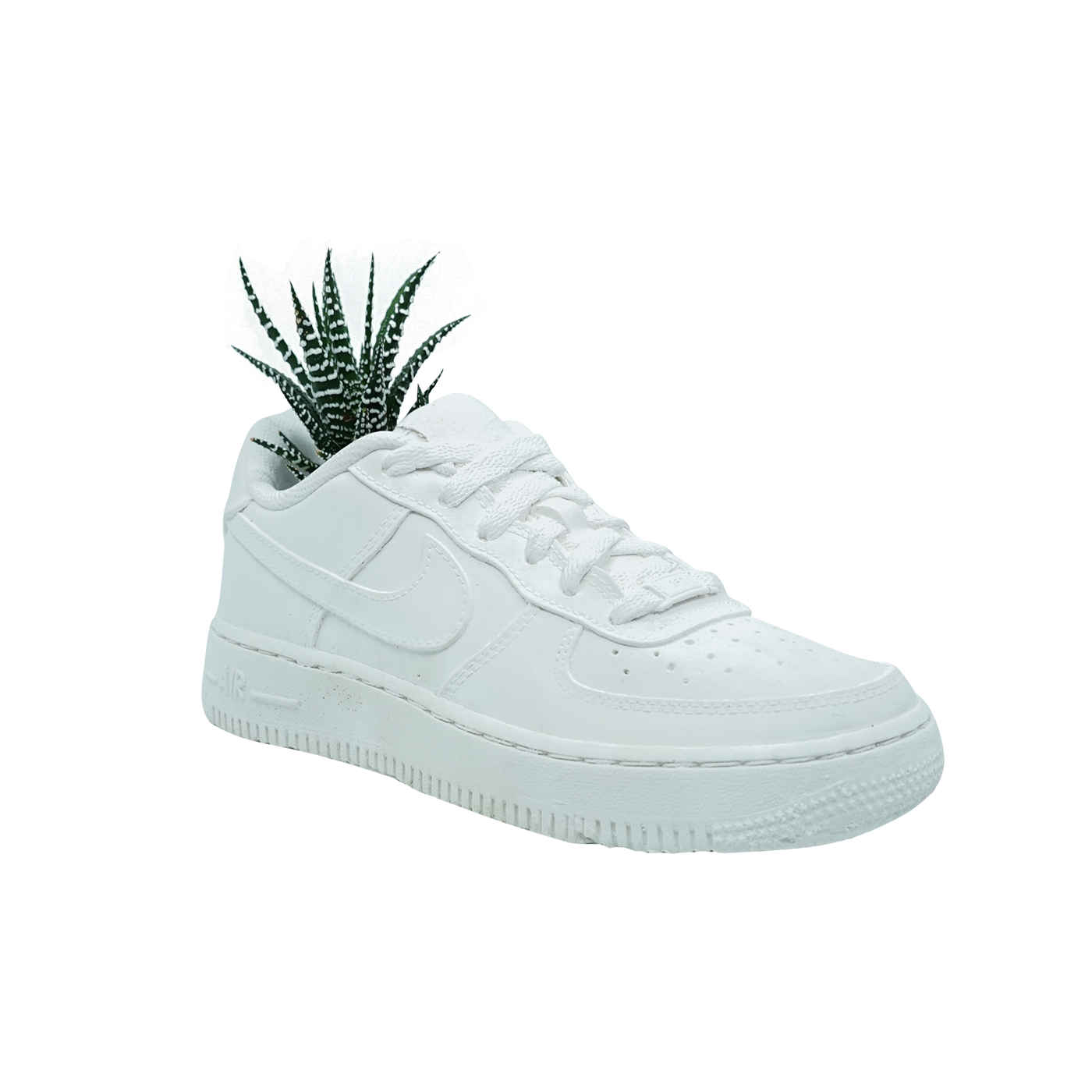 Air Force 1 Planter (White Cement, Single)
